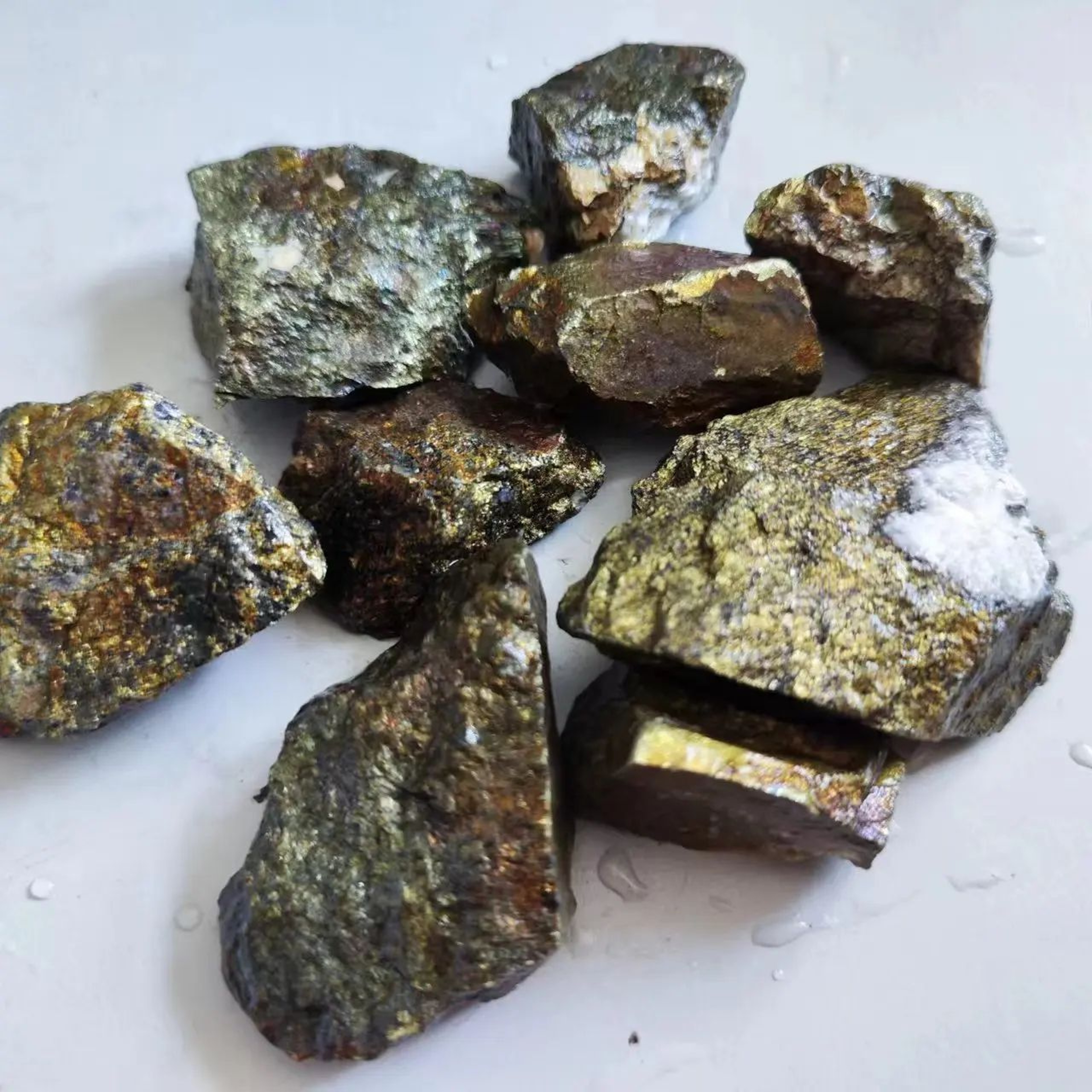 Natural Chalcopyrite Specimen Raw Copper Ore Mineral For Collectors  Classrooms 1