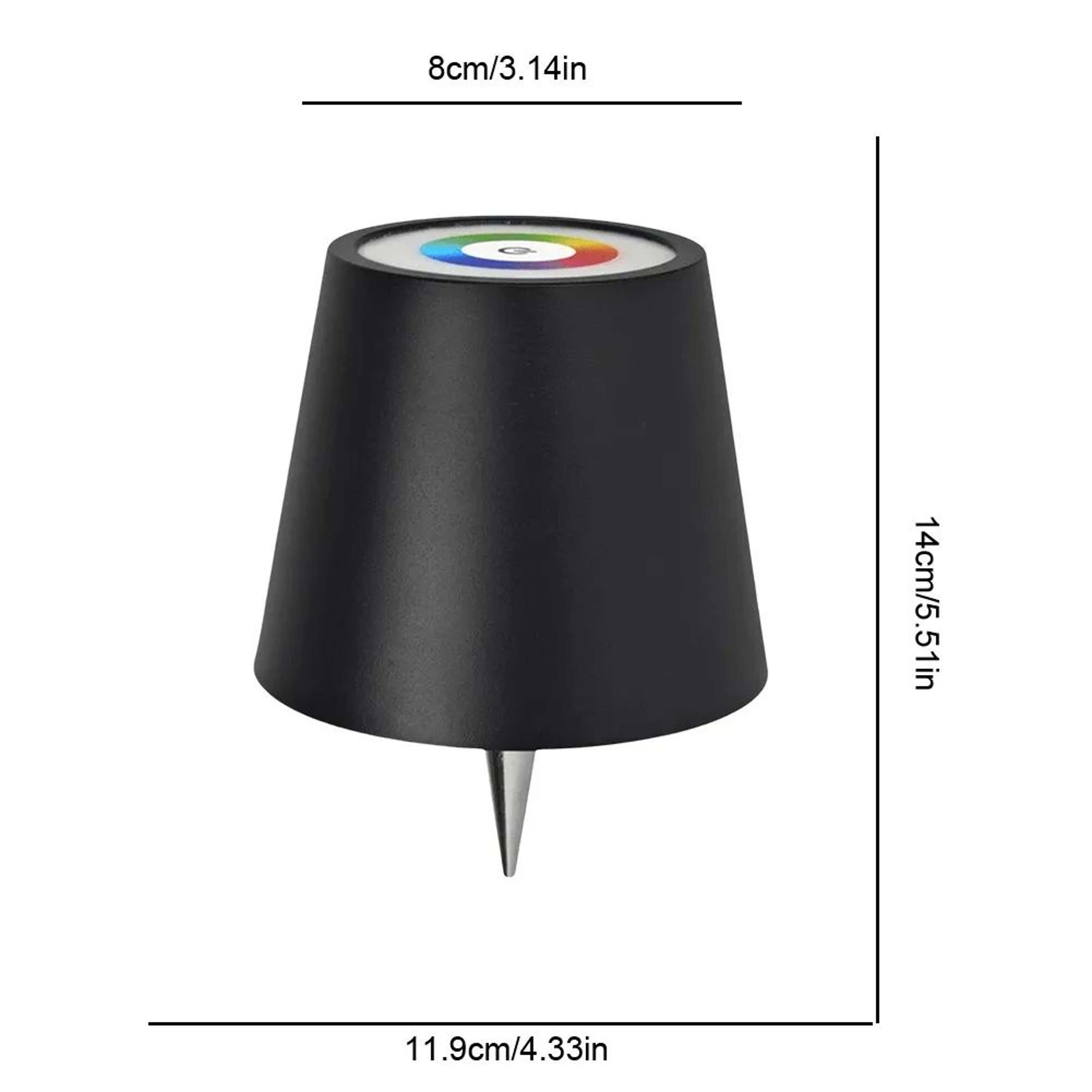 Rechargeable LED Bottle Lamp TouchControl Wireless Table Light For Wine Bottles  Outdoor Decor 3