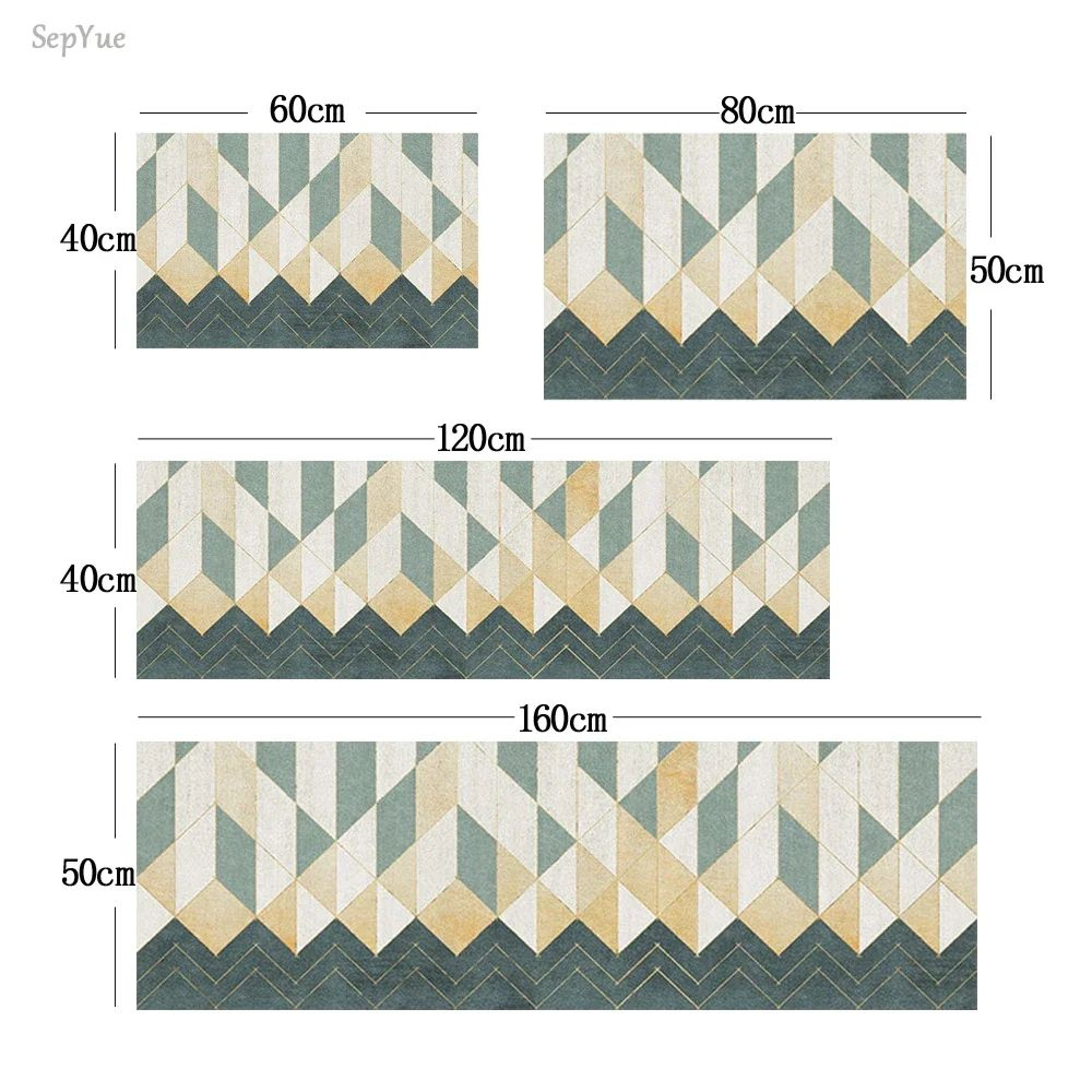 Velvet Comfort Washable Kitchen Runner Rug Non Slip Hallway And Bedside Mat 2