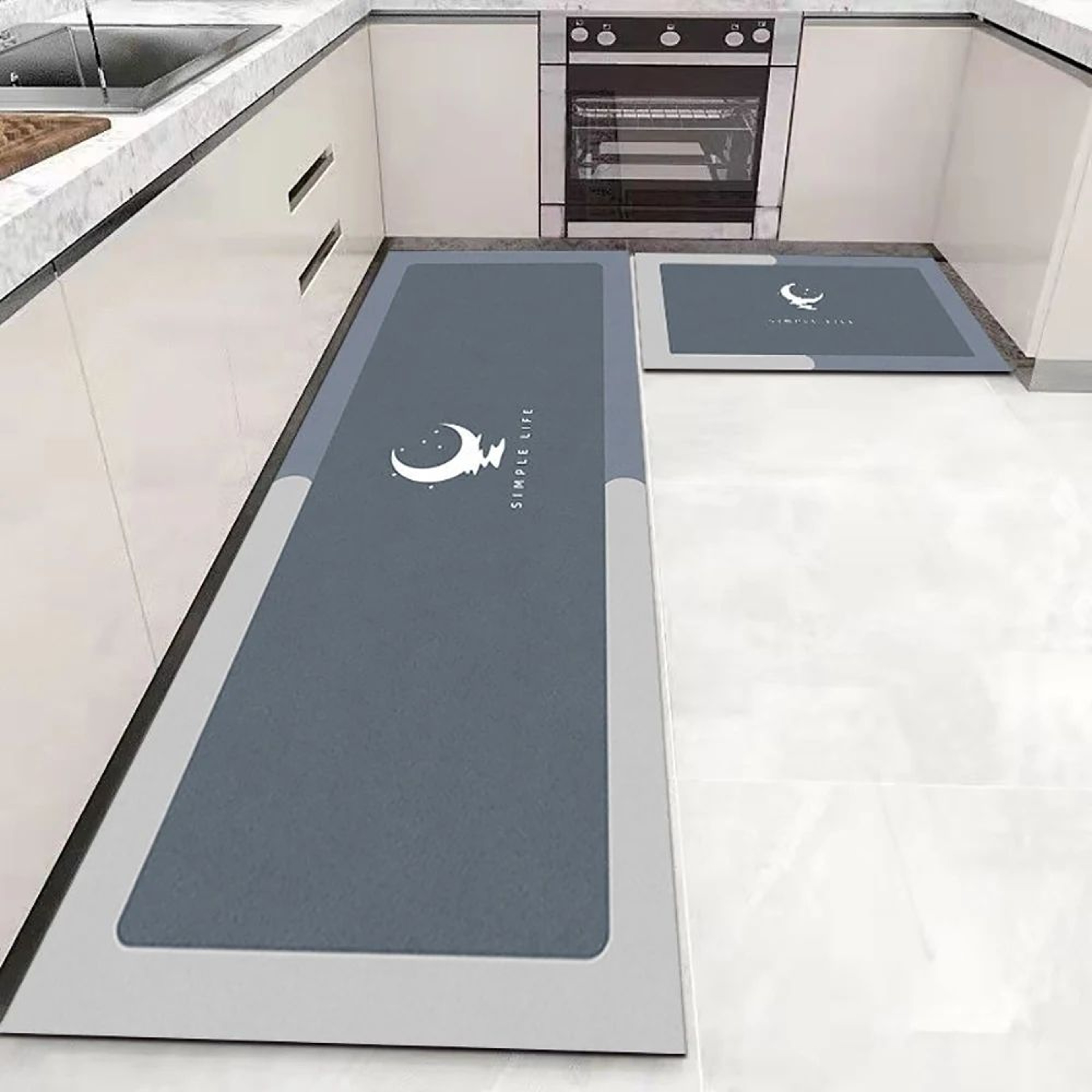 Velvet Comfort Washable Kitchen Runner Rug Non Slip Hallway And Bedside Mat 8