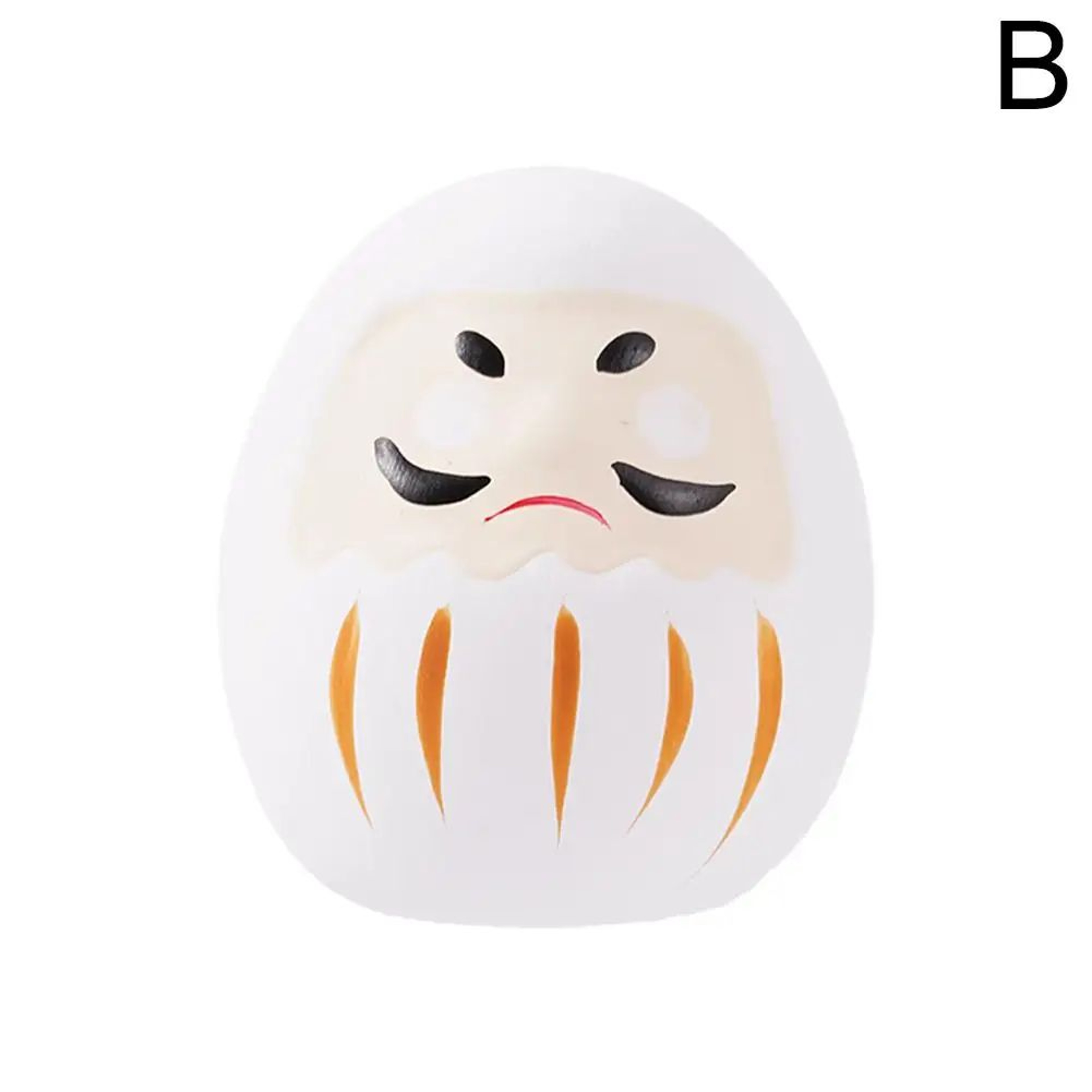 Lucky Focus Daruma Mini  Japanese Ceramic Fortune Ornament For Home  Gifts 7