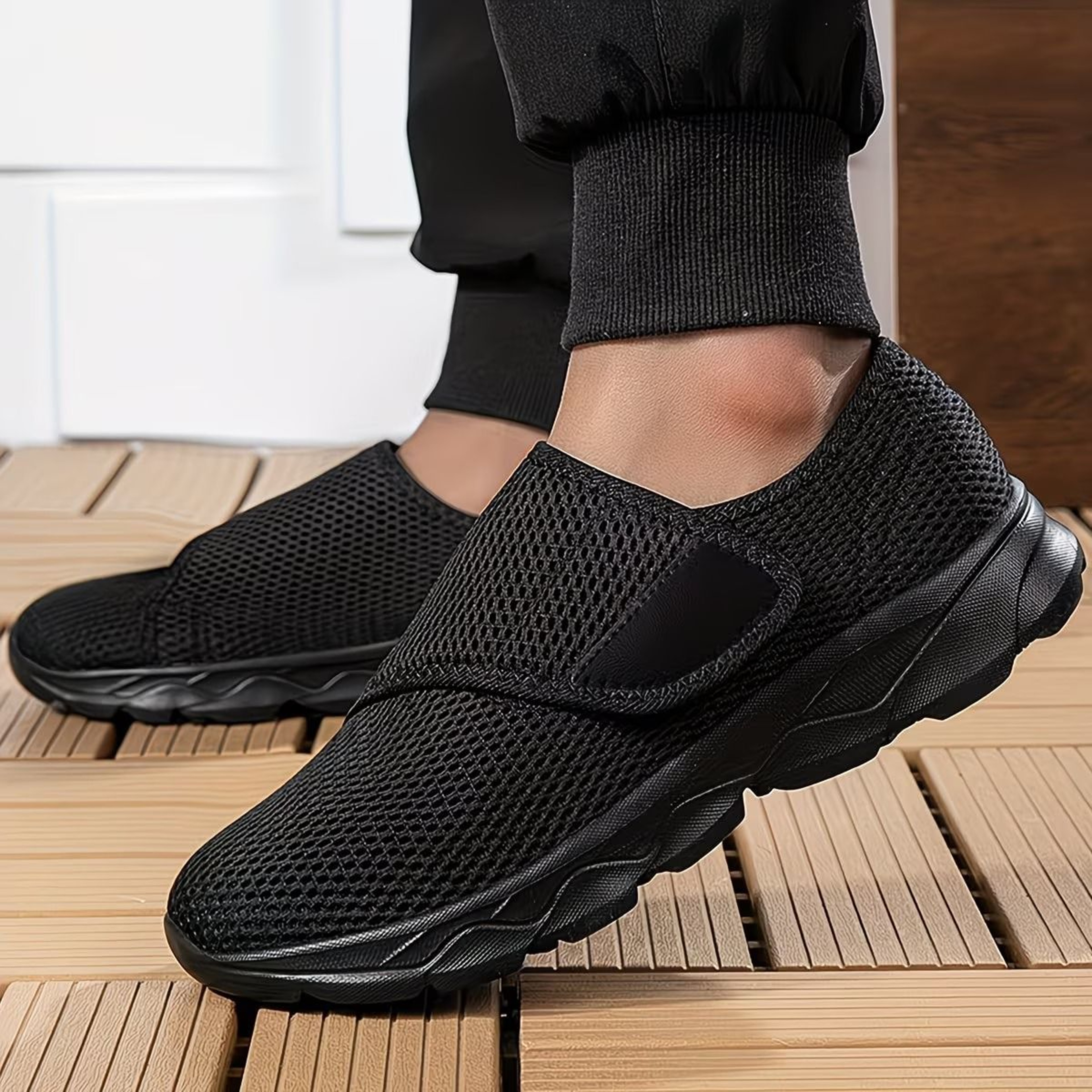 Orthopedic Wide Fit Walking Shoes For Swollen Feet  Adjustable Diabetic Comfort 0