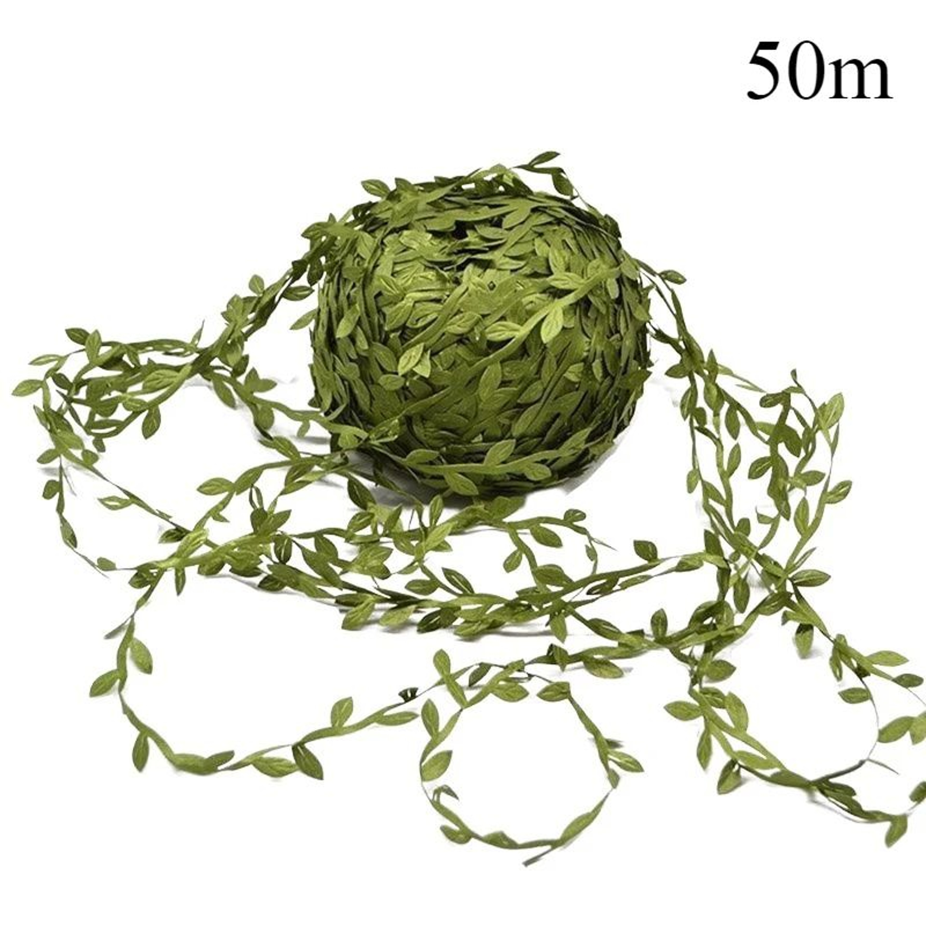 Artificial Vine Ribbon Green Leaf Garland For Wedding Greenery Decor And DIY Wreath Crafts 8