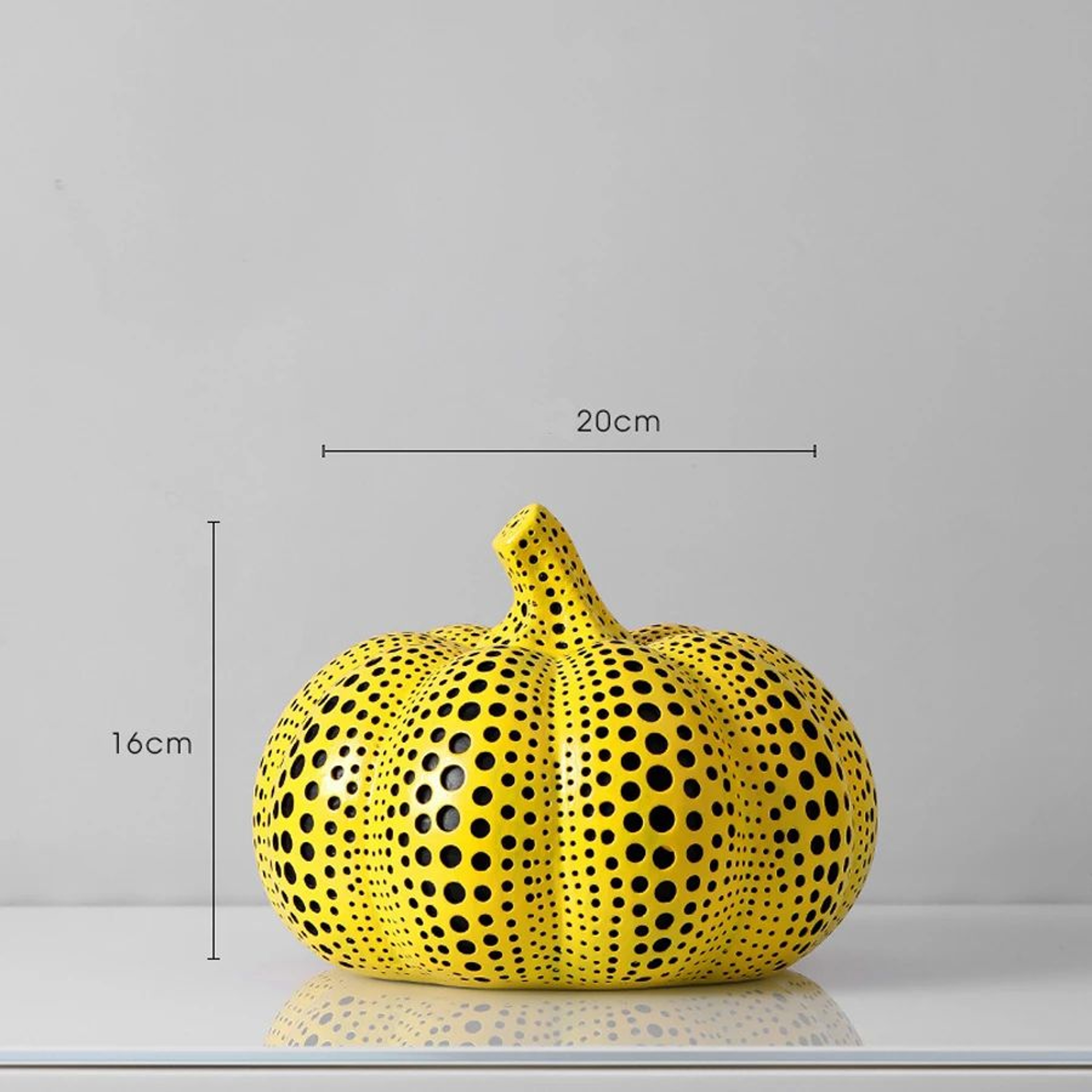 Whimsical Owl Pumpkin Figurine  Owl Decor Pumpkin Ornament Funny Animal Desktop Sculpture 9