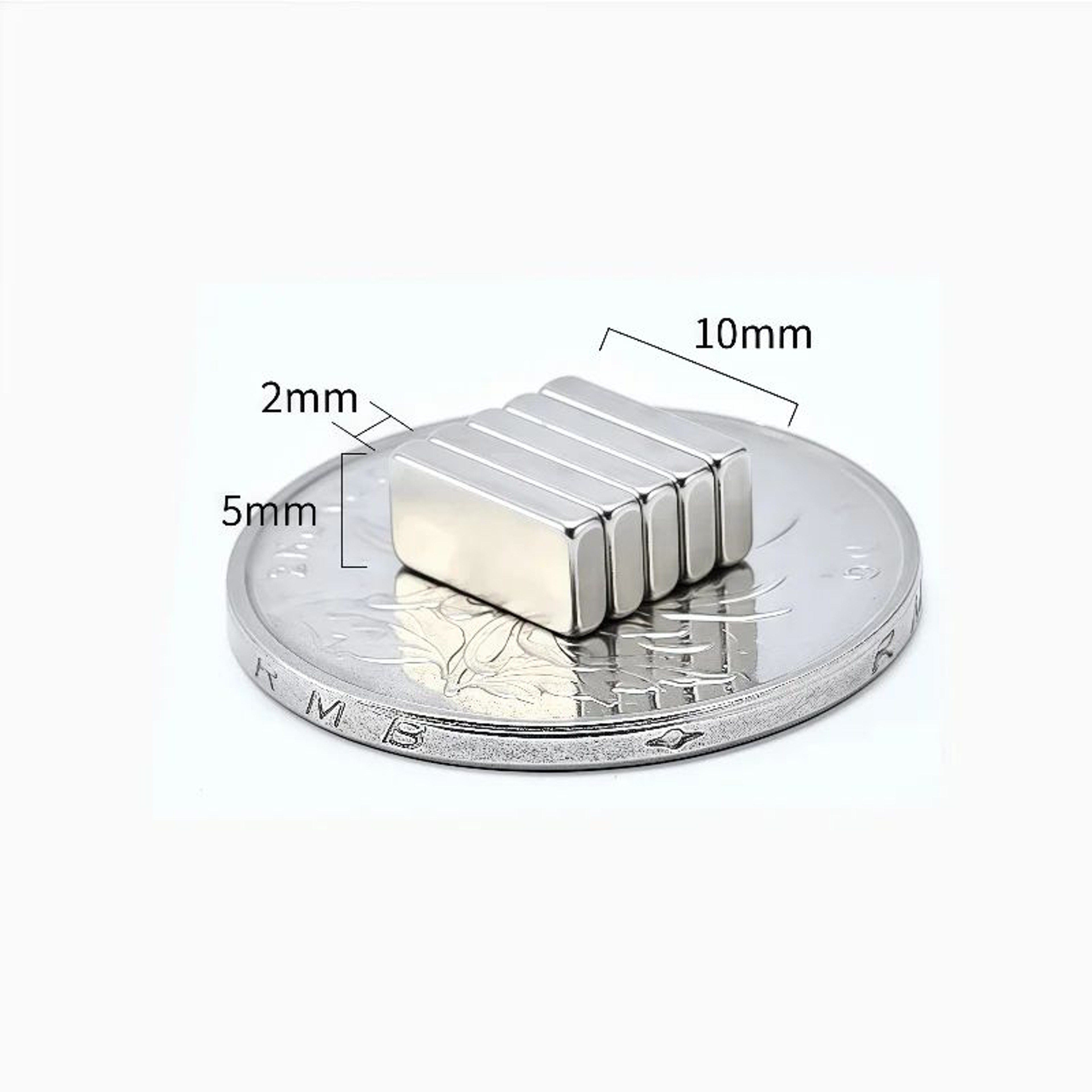 N52 Neodymium Square Magnet Set Strong Rare Earth Mini Block Magnets 10Pack 4