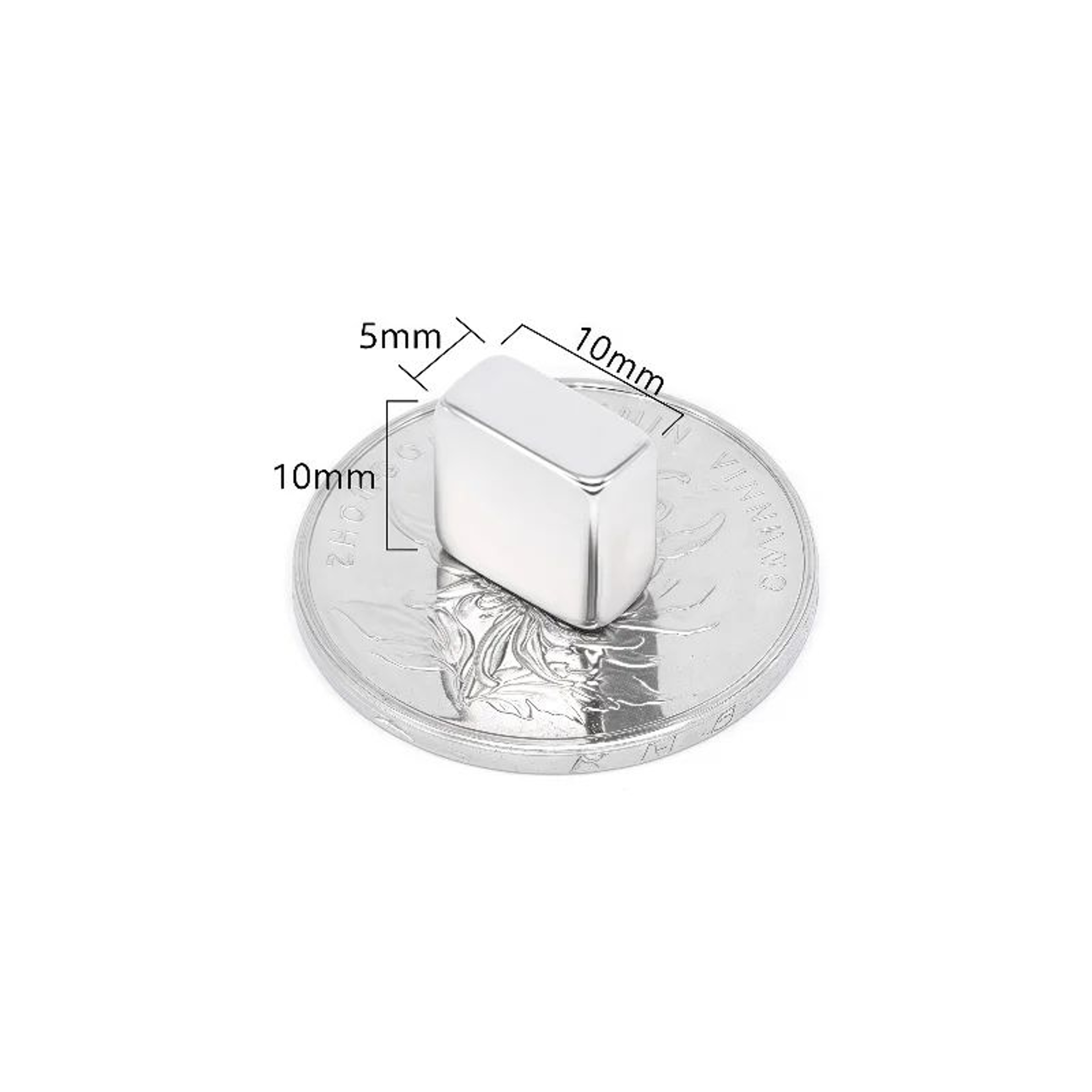 N52 Neodymium Square Magnet Set Strong Rare Earth Mini Block Magnets 10Pack 6