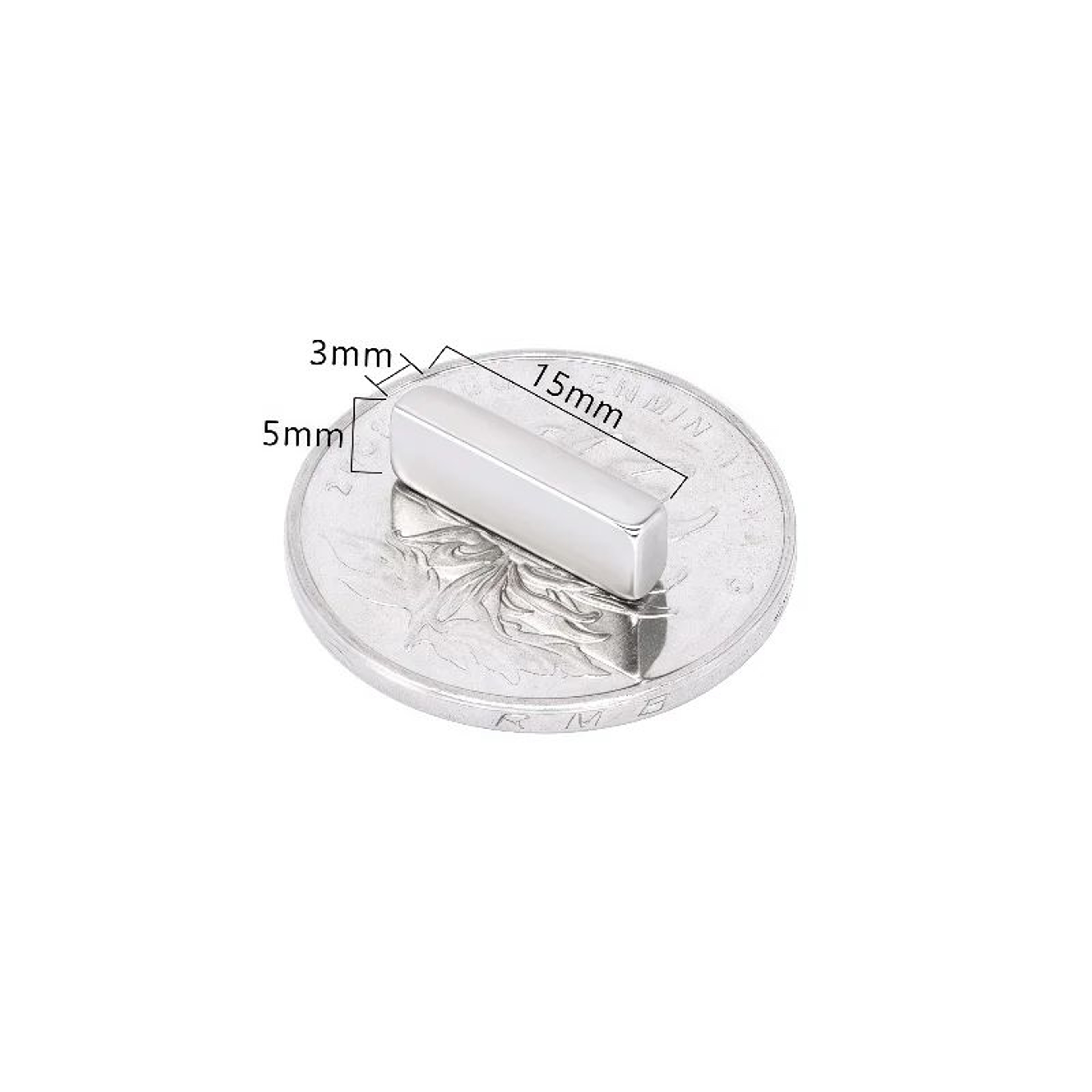 N52 Neodymium Square Magnet Set Strong Rare Earth Mini Block Magnets 10Pack 8