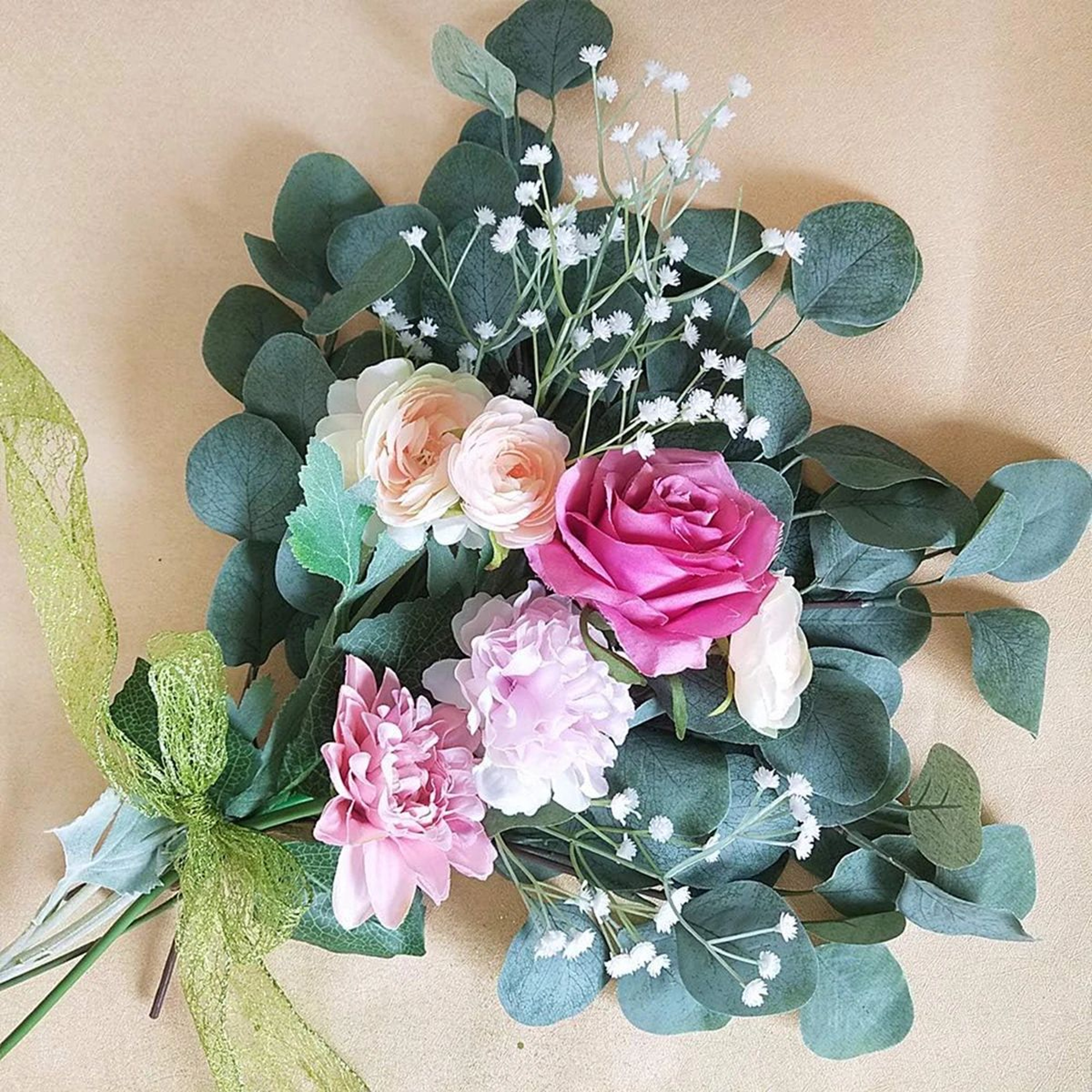 Artificial Eucalyptus Stems Set Of 10 For Vase Decor Wedding Greenery And DIY Floral Decor 4