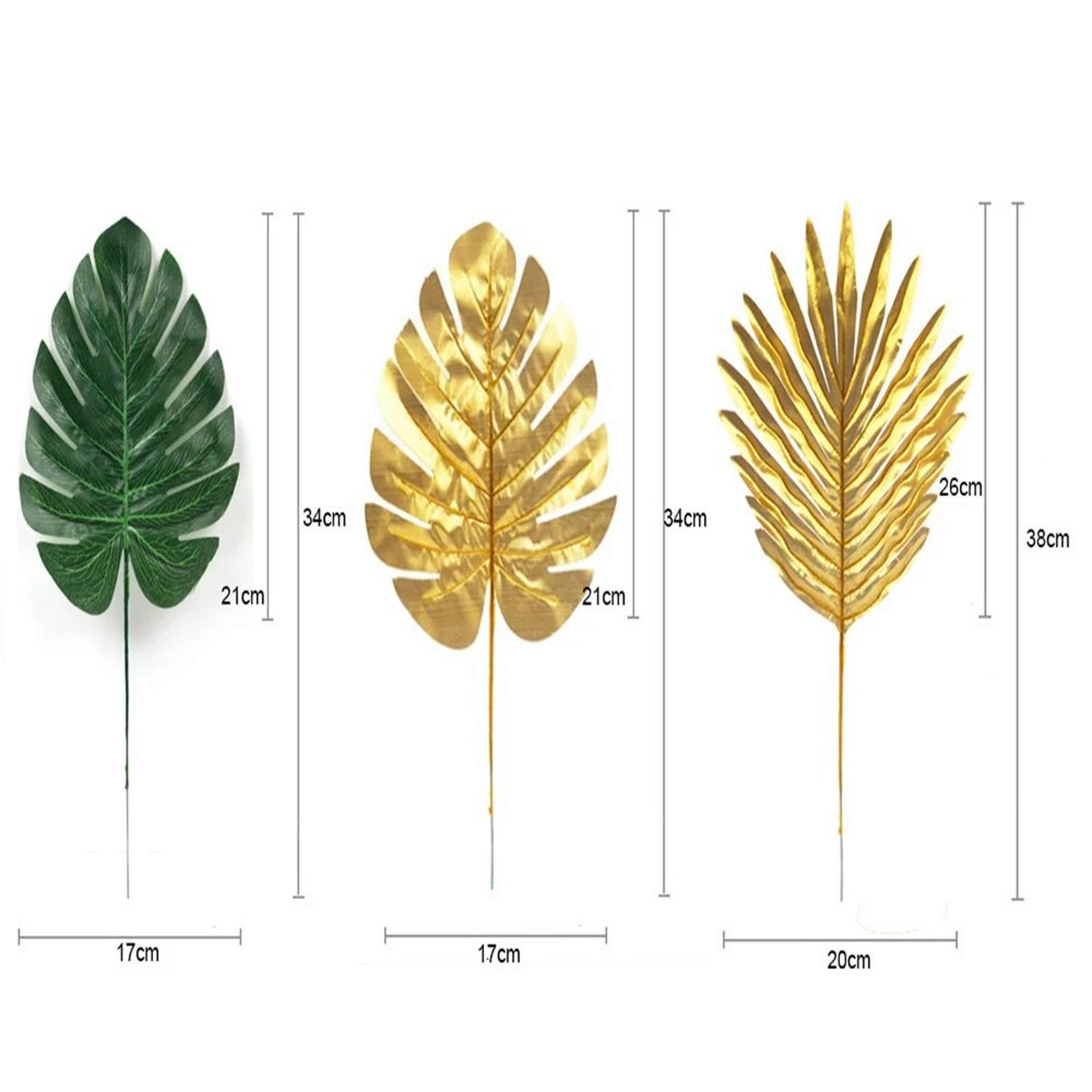 Artificial Tropical Palm Leaves For Luau Party Decorations Jungle Safari Party Supplies  Tropical P 5