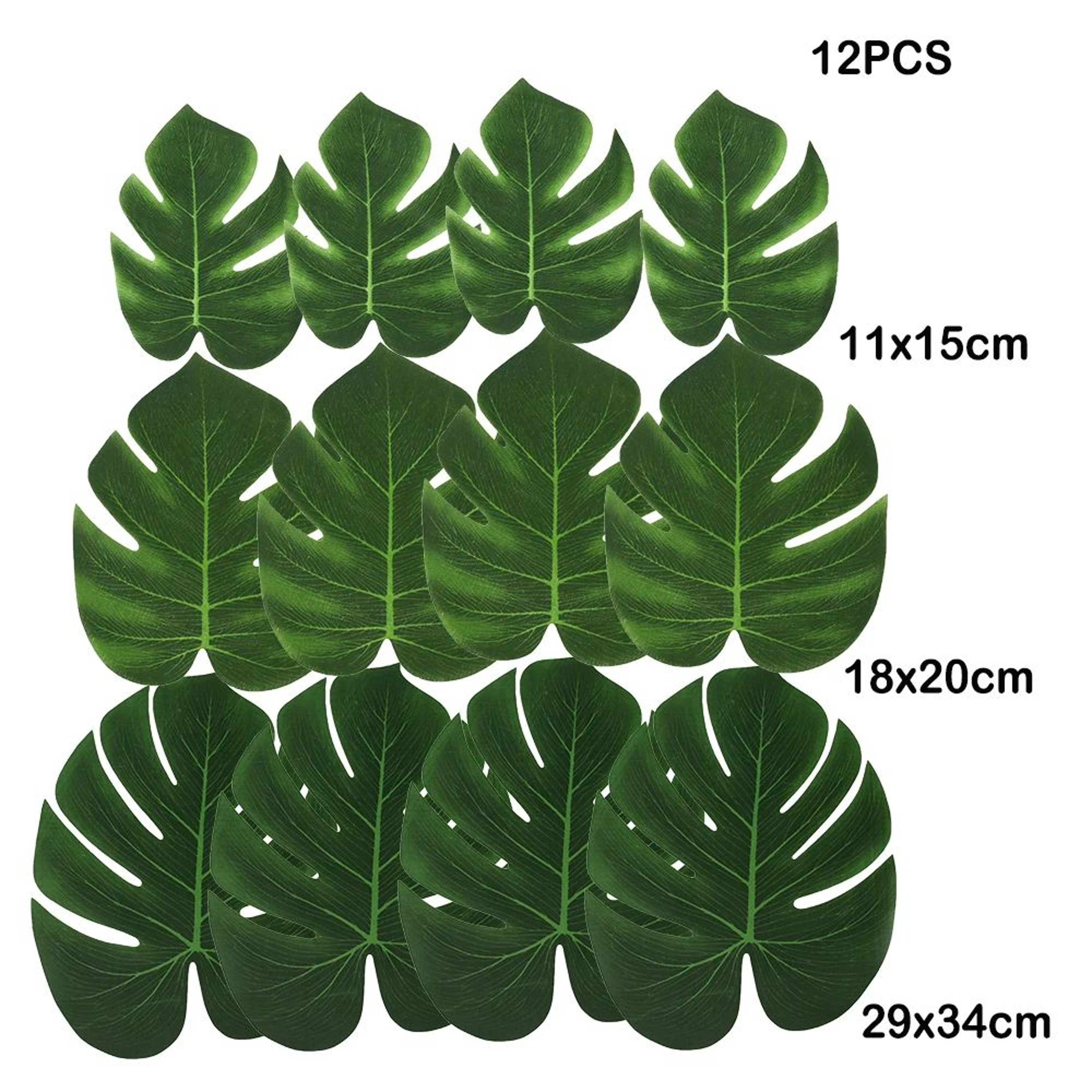 Artificial Tropical Palm Leaves For Luau Party Decorations Jungle Safari Party Supplies  Tropical P 10