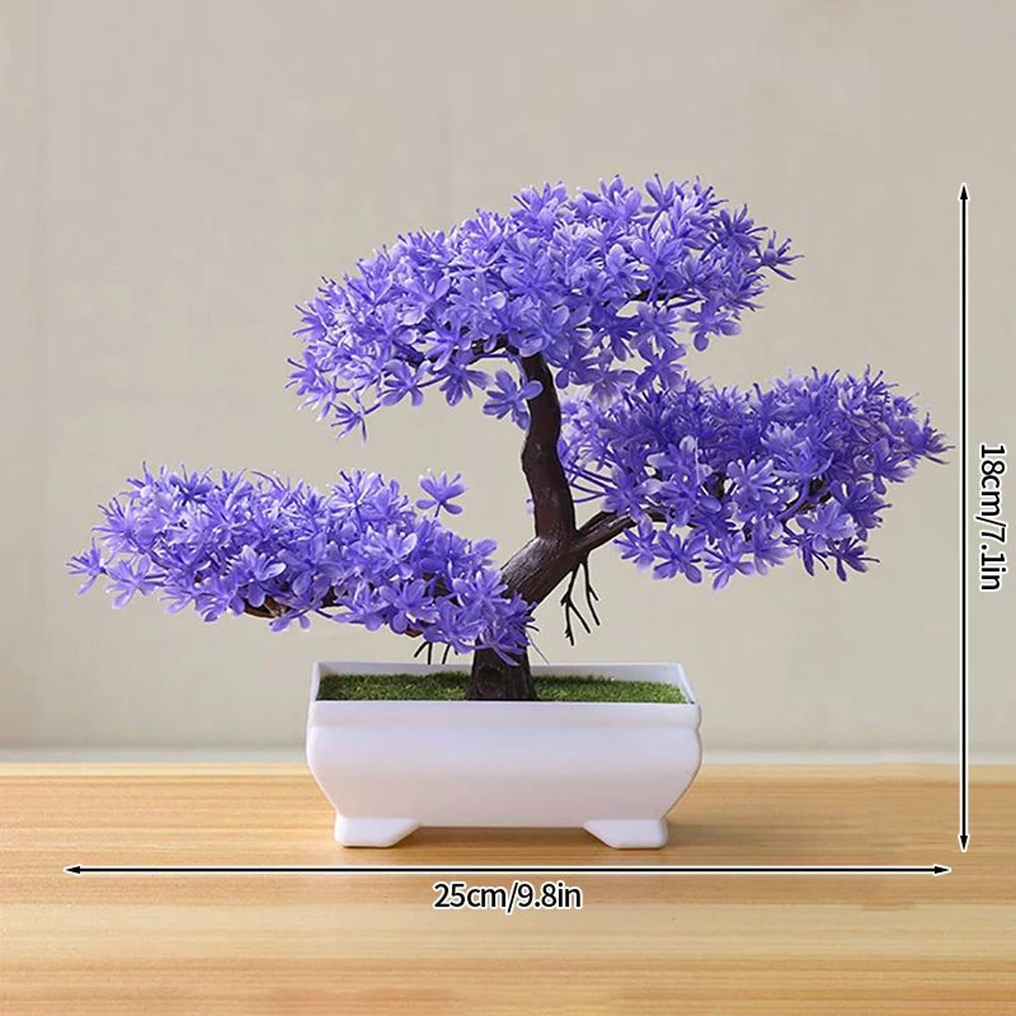 Artificial Bonsai Tree In Pot For Desk Plant Decor And Home Table Decor 4