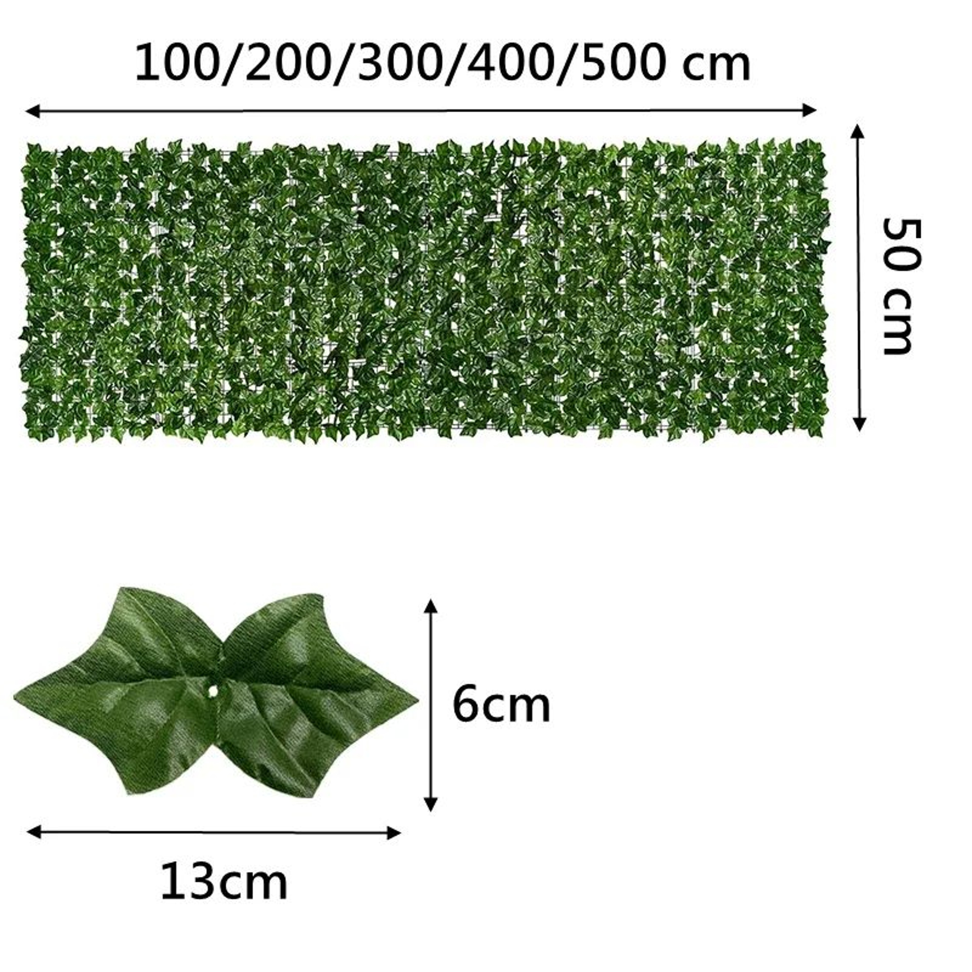 LushLeaf Artificial Ivy Privacy Fence Panel For Balcony  Garden 4