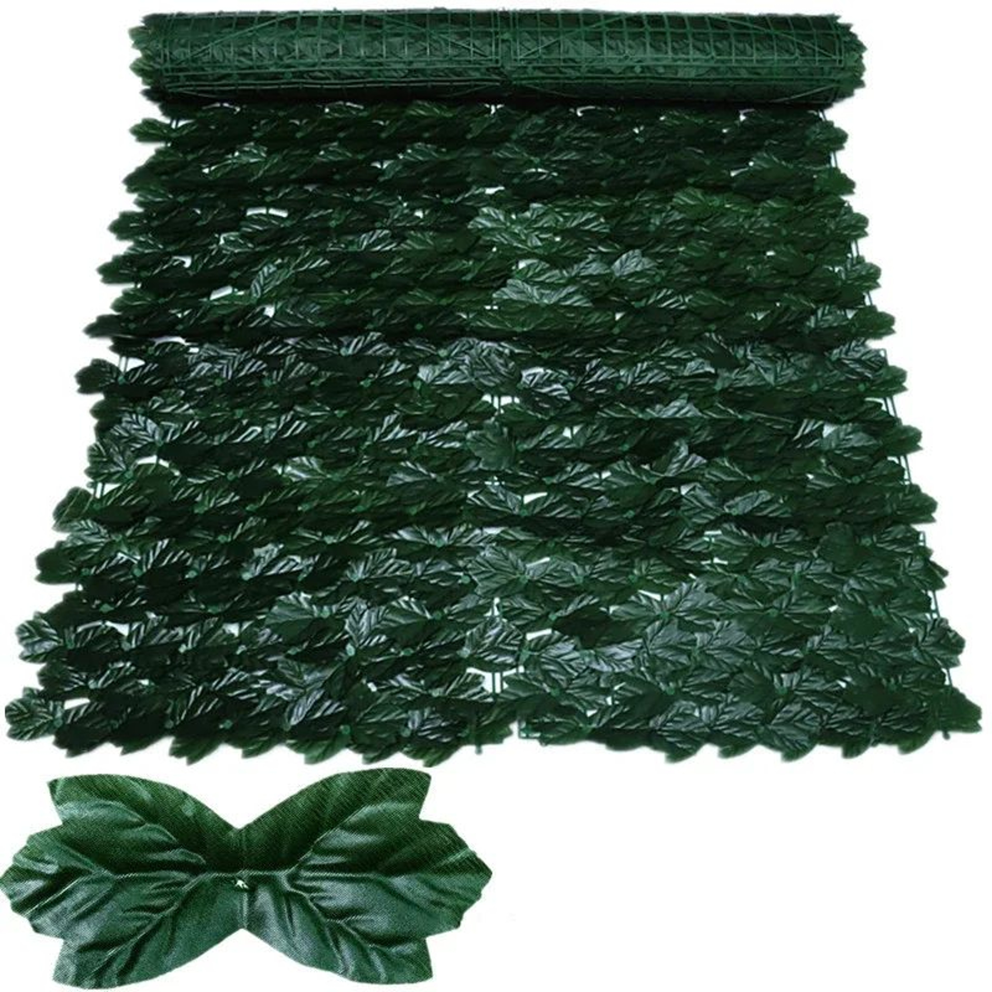 LushLeaf Artificial Ivy Privacy Fence Panel For Balcony  Garden 9