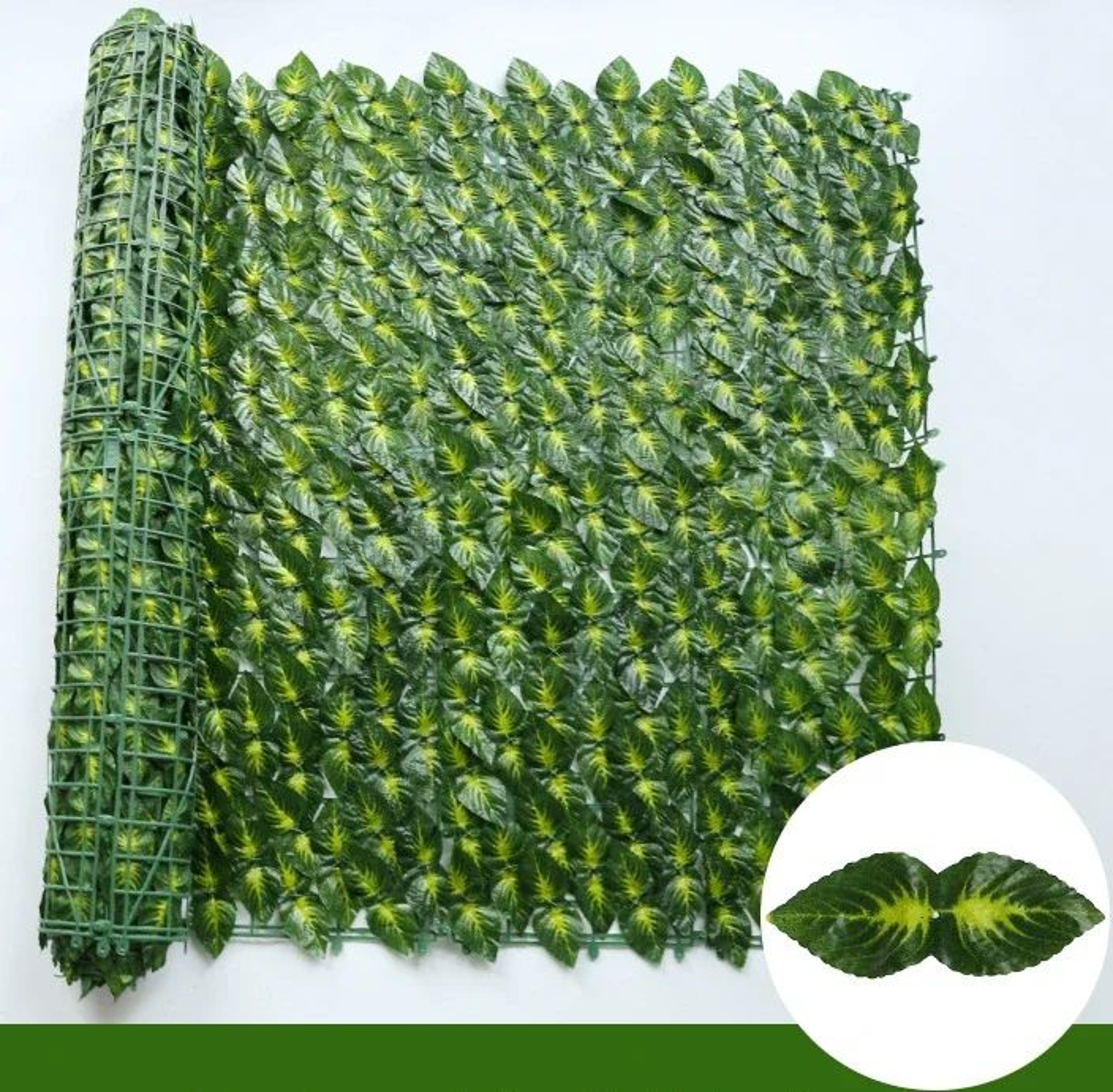 LushLeaf Artificial Ivy Privacy Fence Panel For Balcony  Garden 6
