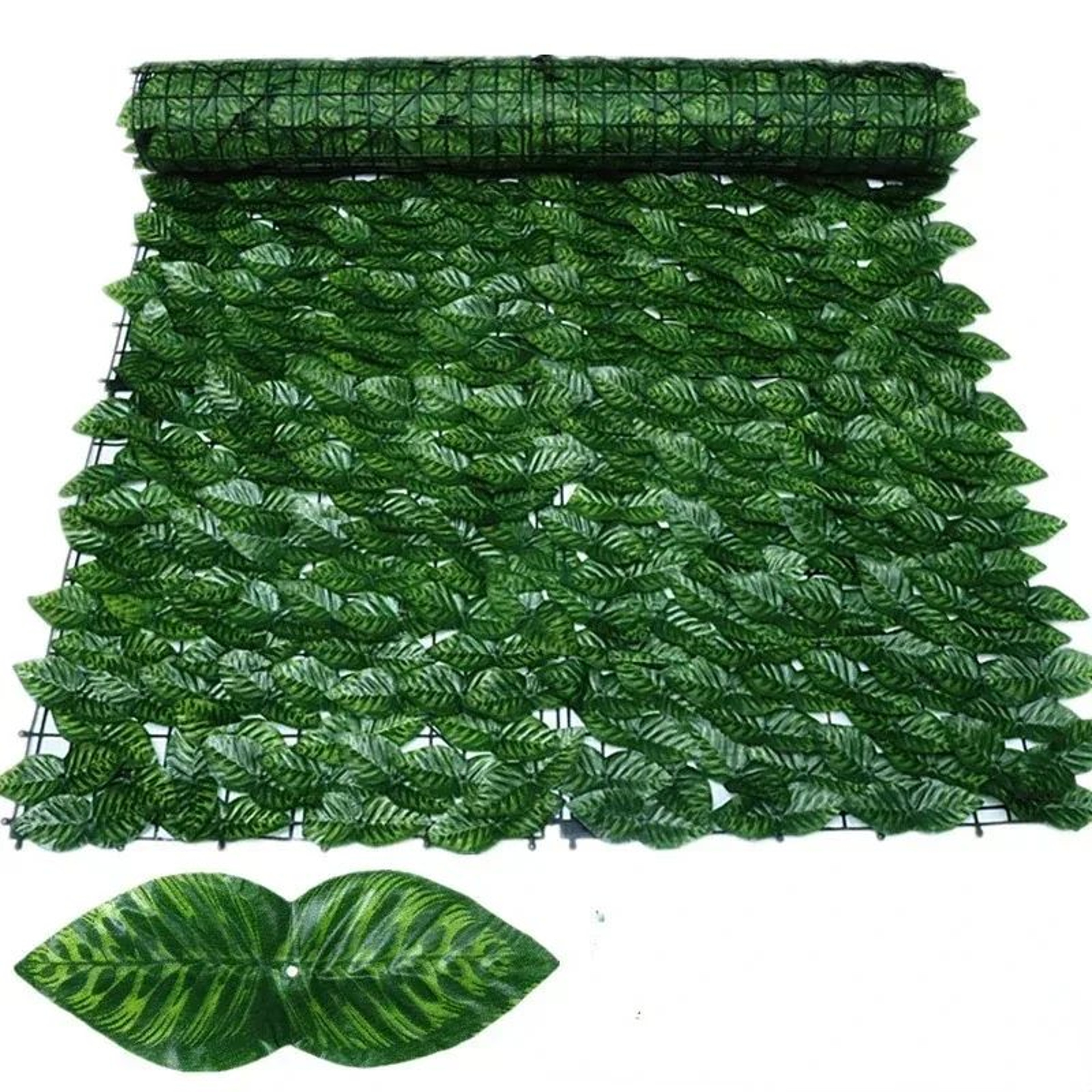 LushLeaf Artificial Ivy Privacy Fence Panel For Balcony  Garden 18