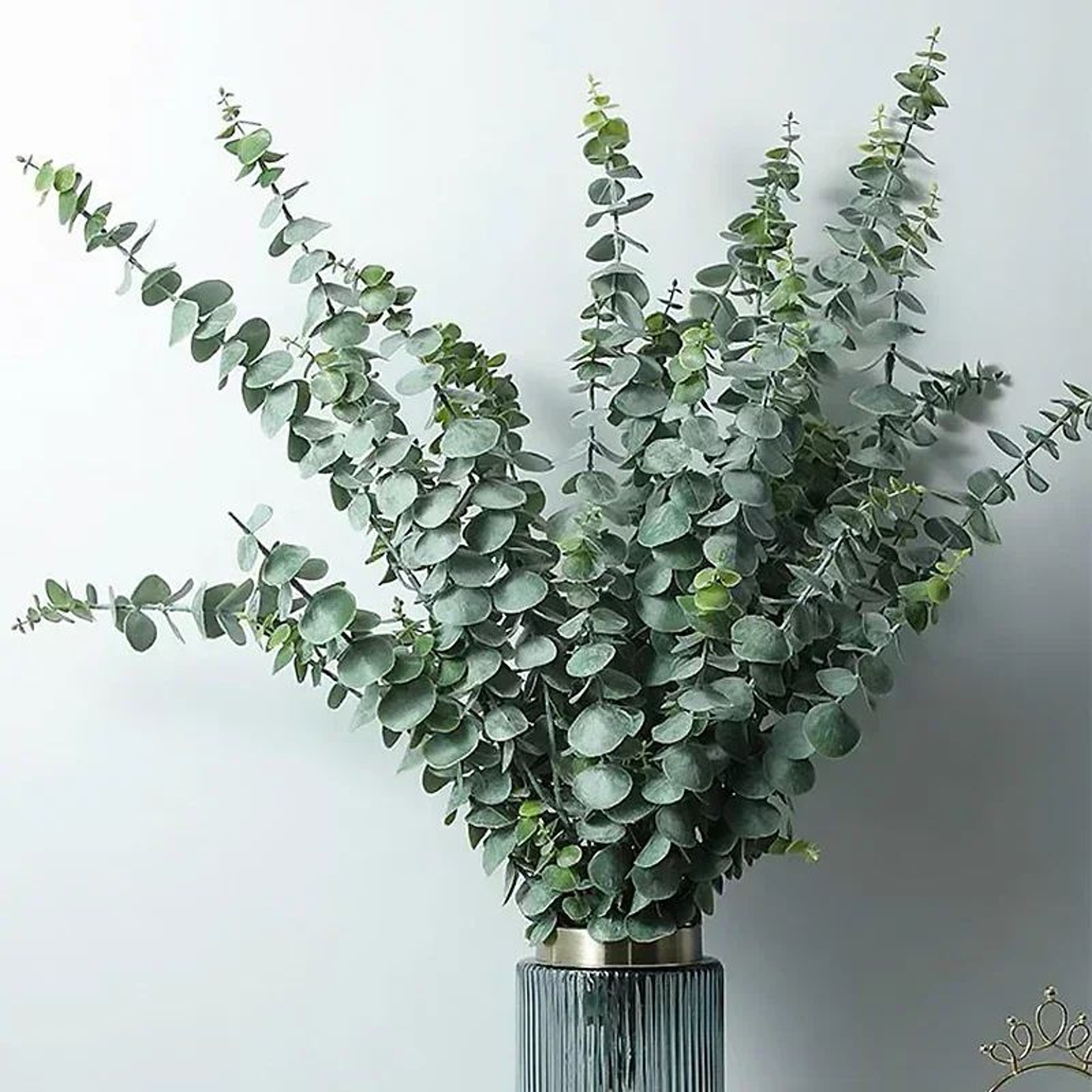 Lifelike Artificial Eucalyptus Stems For DIY Bouquets Wedding Greenery And Home Decor 0