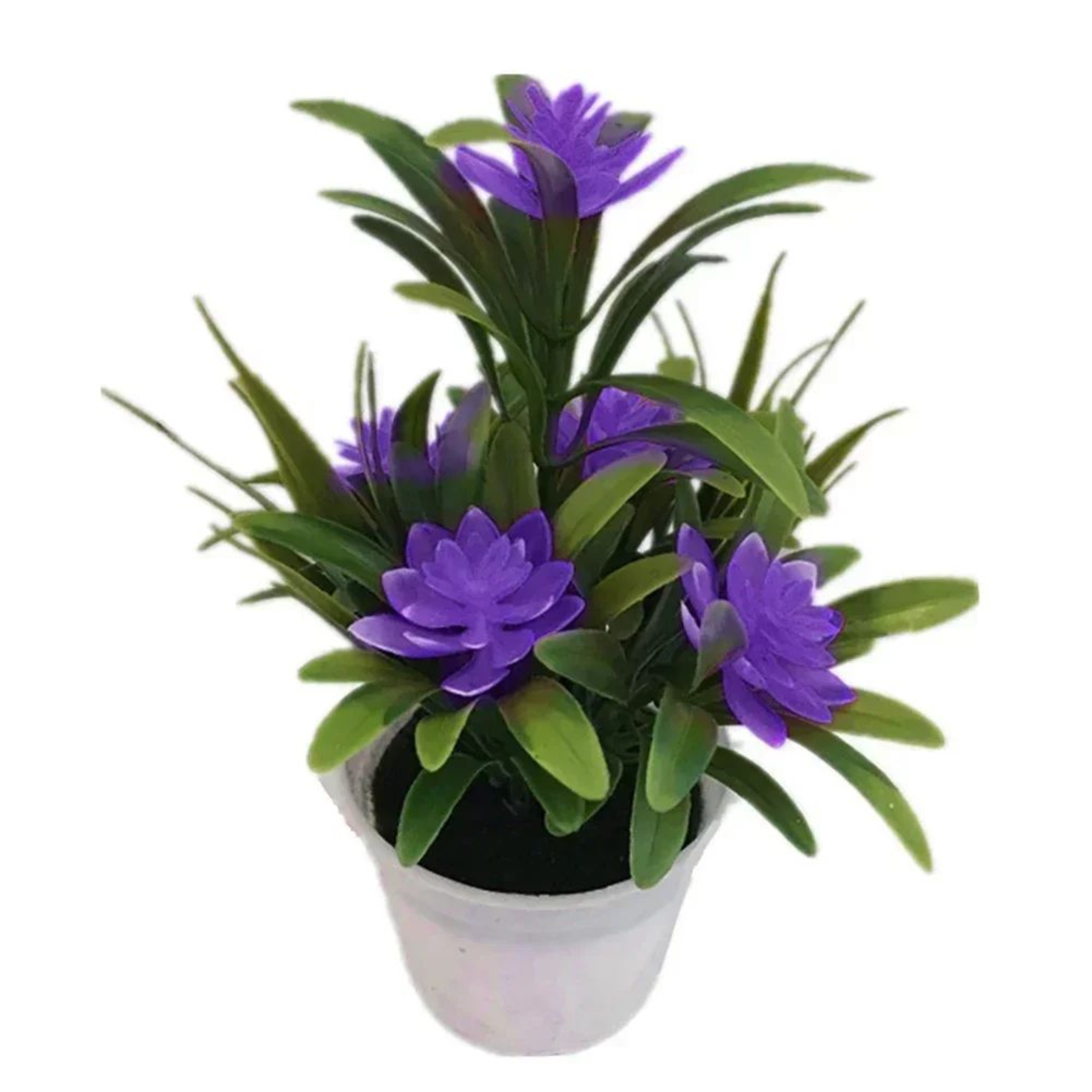 Artificial Potted Plants Mini Bonsai  Realistic Fake Flowers Decor For Home  Tabletop Styling 8