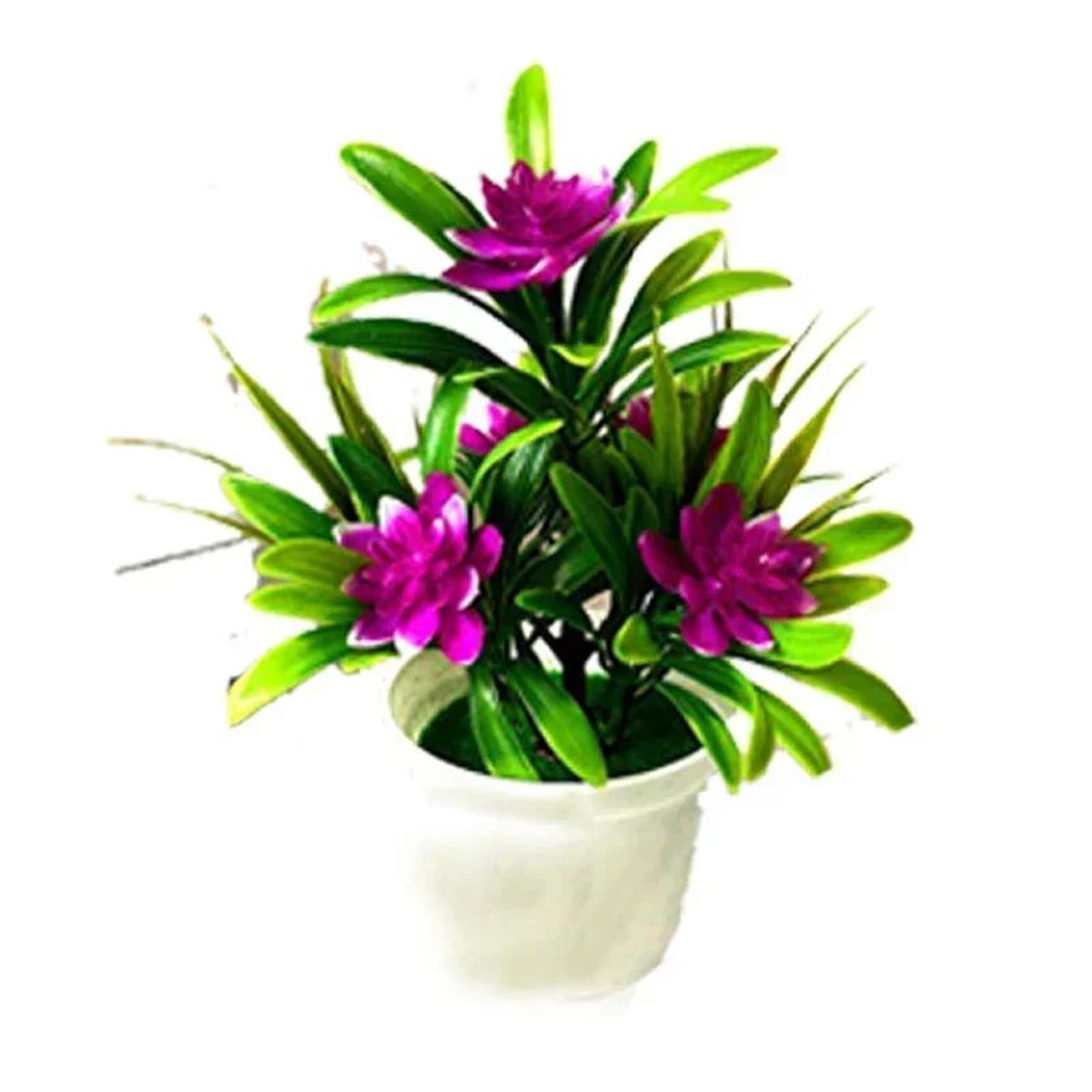 Artificial Potted Plants Mini Bonsai  Realistic Fake Flowers Decor For Home  Tabletop Styling 9