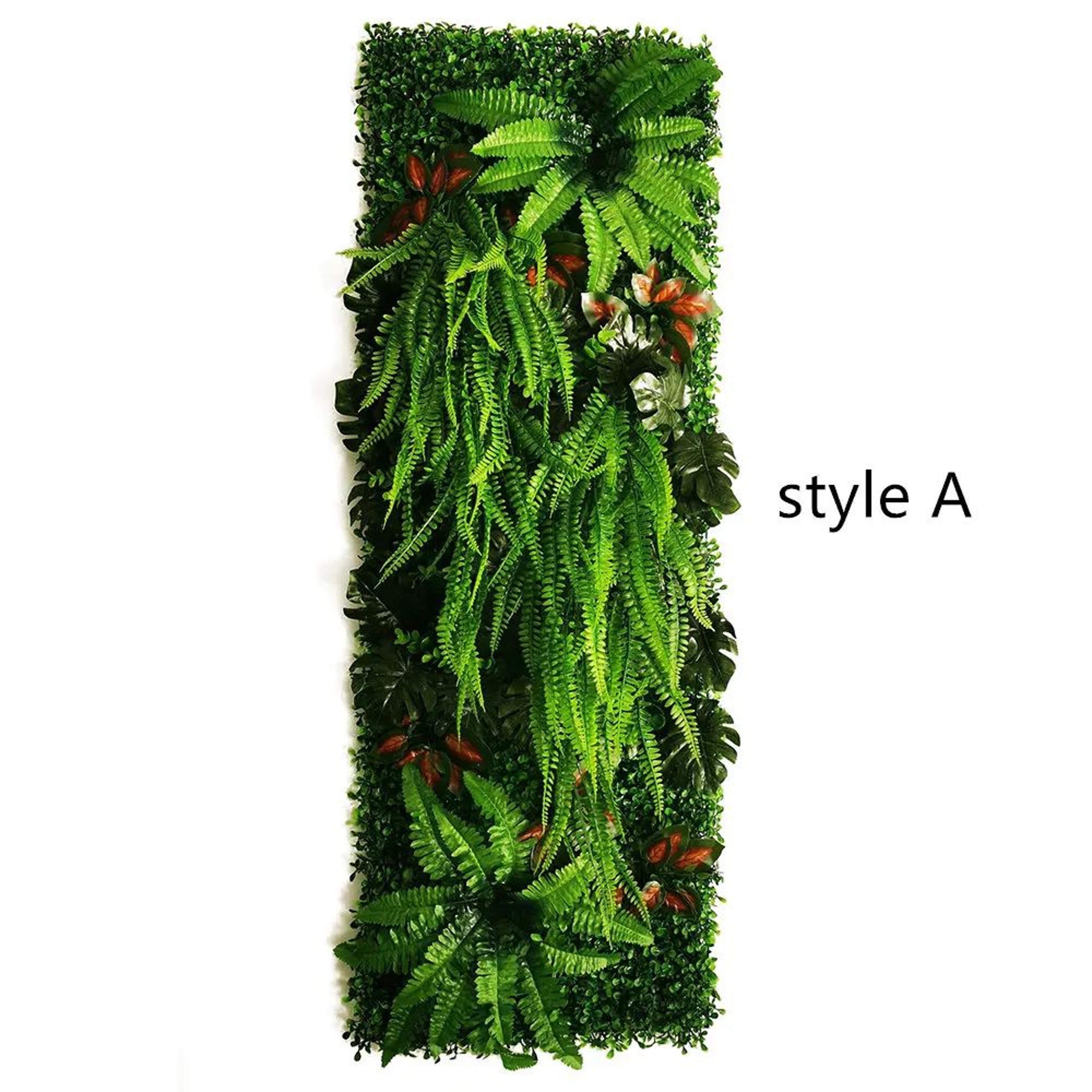 LushScape Artificial Plant Wall Panel  Realistic Green Wall Decor For Indoor Spaces 0