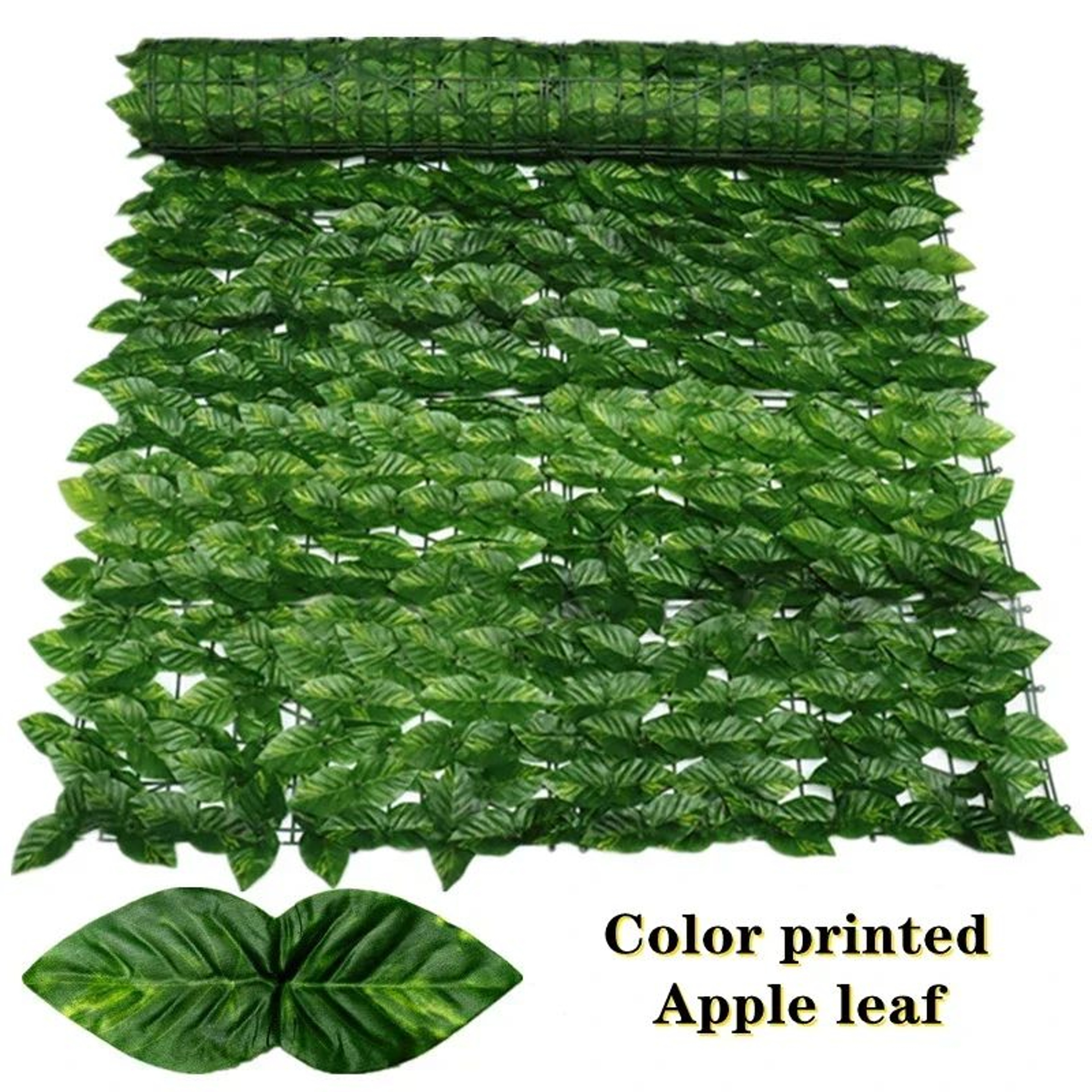 Evergreen Faux Ivy Privacy Screen Artificial Leaf Fence For Balcony And Backyard 6