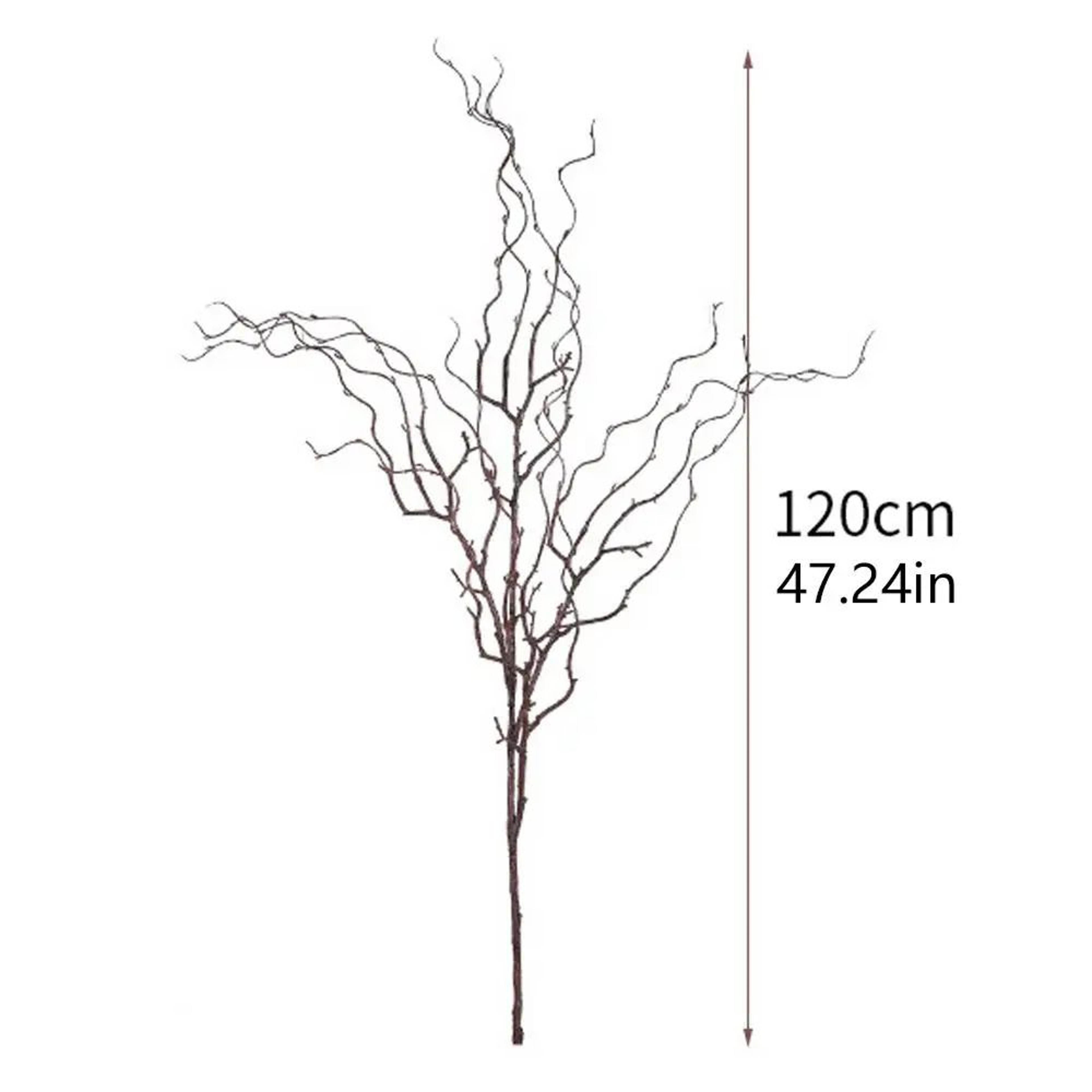 120cm Artificial Willow Branch For Vase Decor Realistic Faux Plant Stem 5