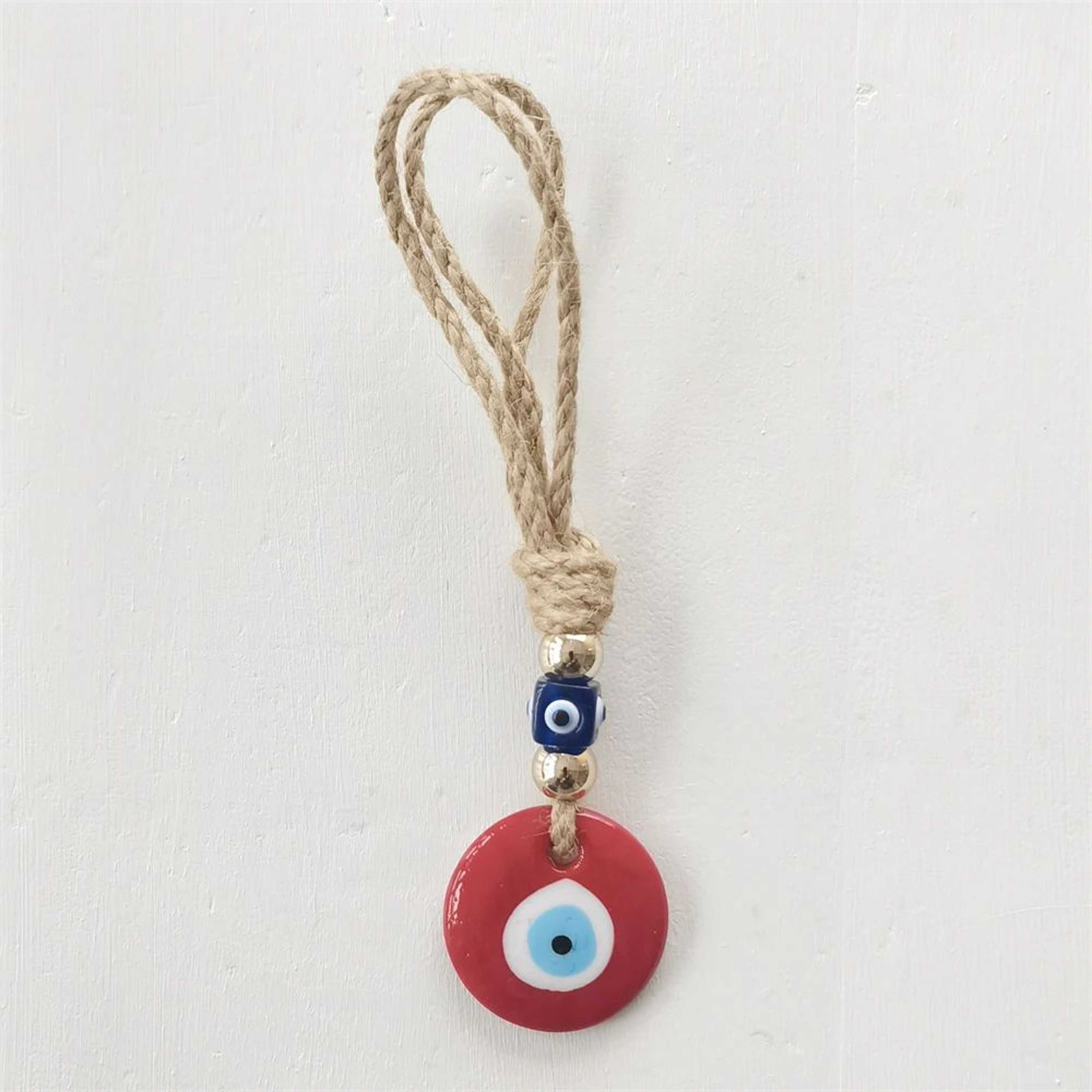 Handcrafted Evil Eye Wall Hanging Glass Nazar Charm For Home Decor 12