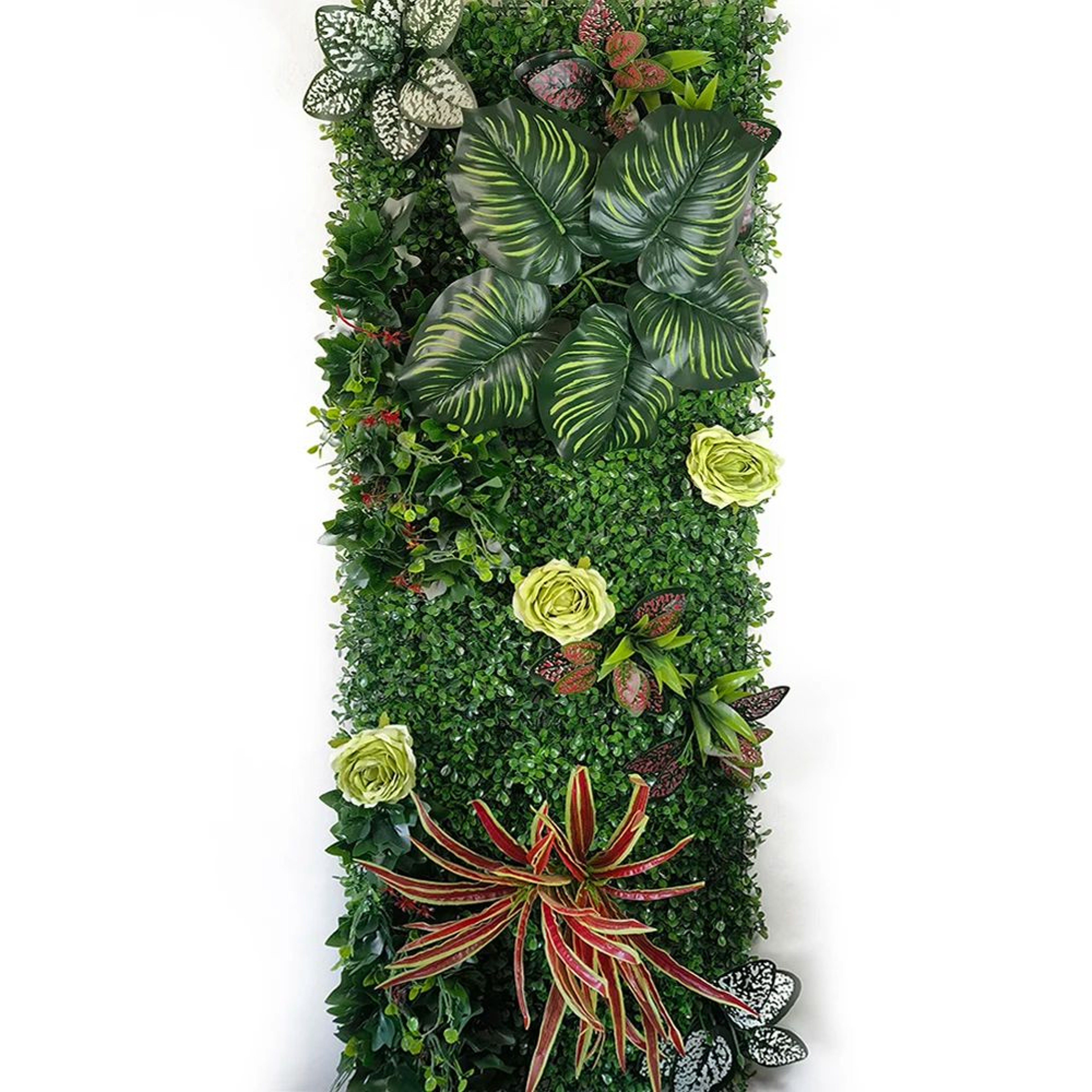 Artificial Plant Wall Panel  Lush Greenery Wall Decor For Indoor Vertical Garden  Event Backdrops 0
