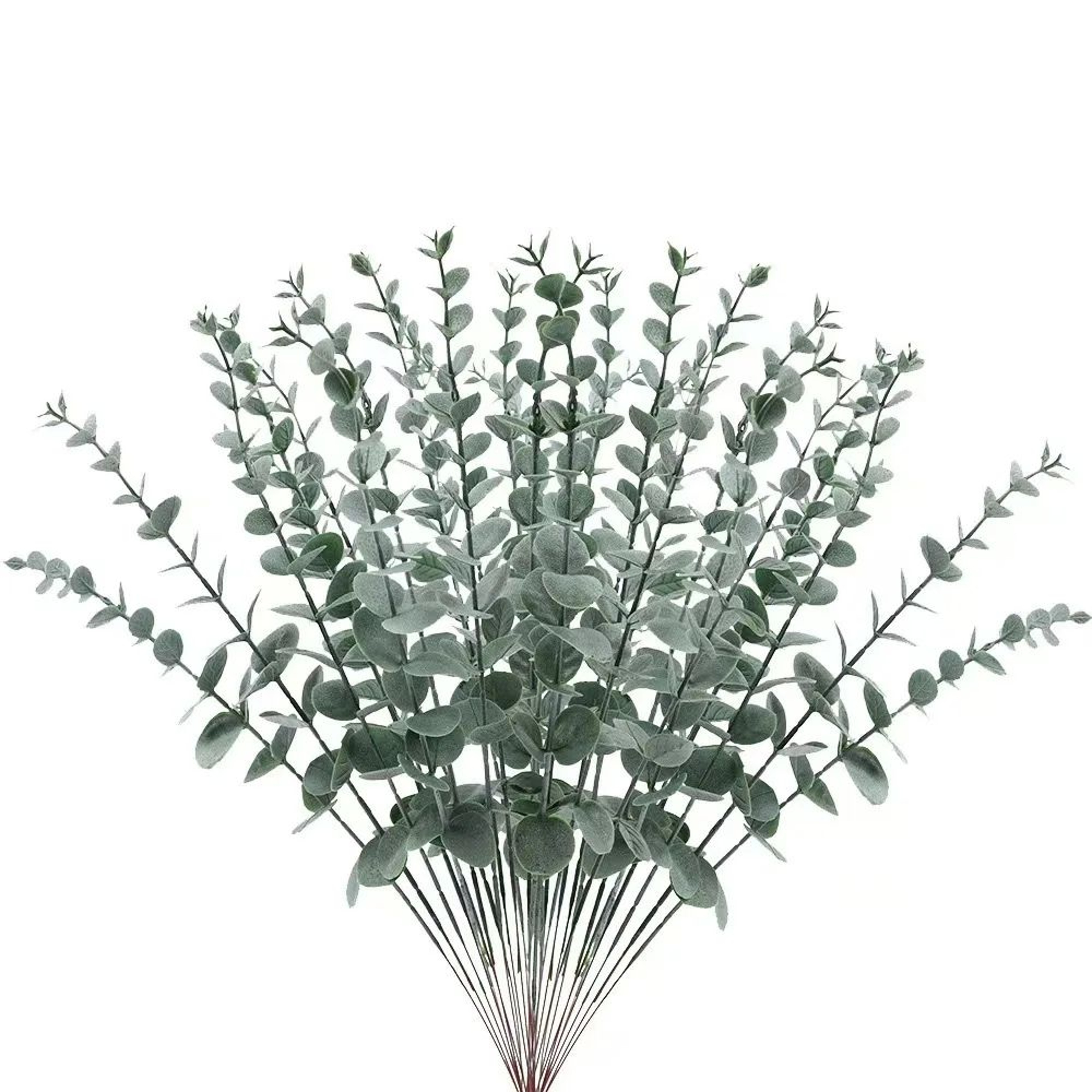 RealTouch Artificial Eucalyptus Stems For Wedding Bouquets  Home Decor Greenery 7