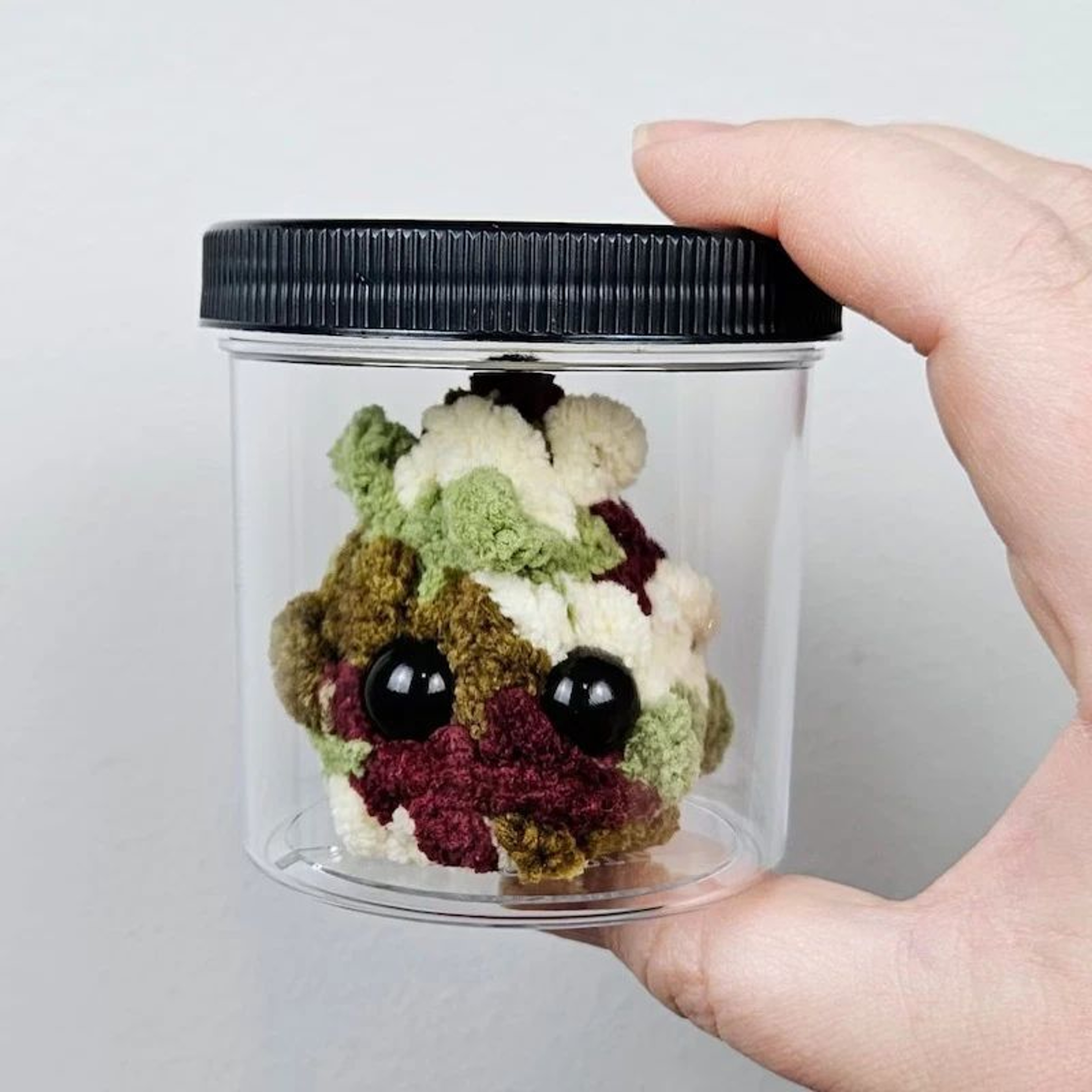 Little Weed Nugget Plush In A Jar Funny Stoner Gift Handmade Novelty Desk Decor 3