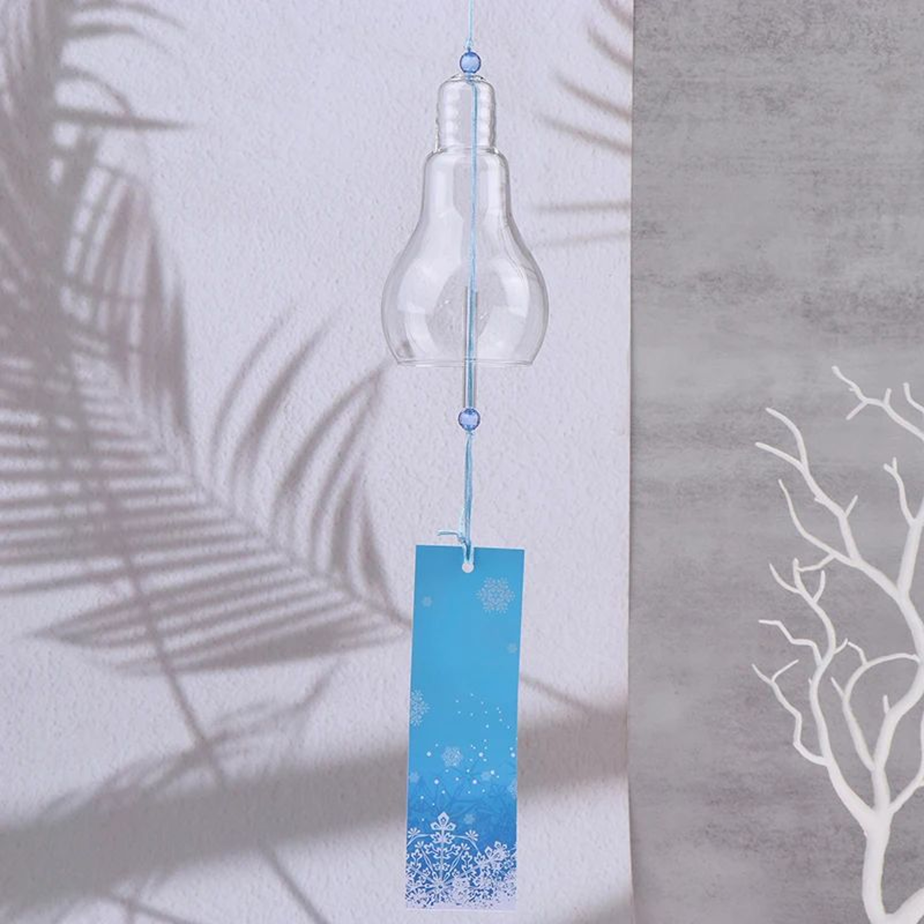 Japanese Glass Wind Chime Window Hanging Decor For Garden And Home 12
