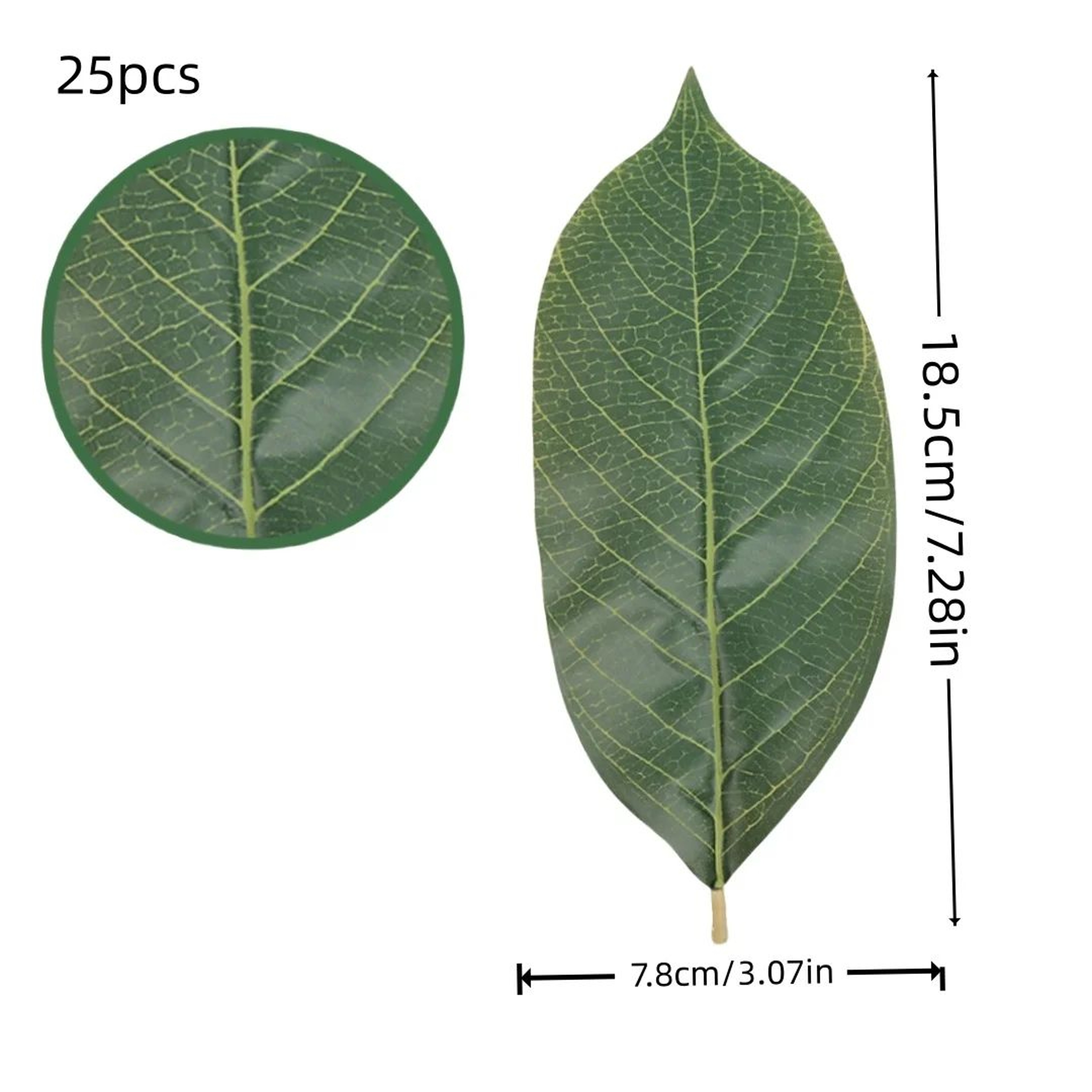 25Piece Artificial Magnolia Leaves Set For Floral Arrangements Wedding Greenery And DIY Home Decor 7