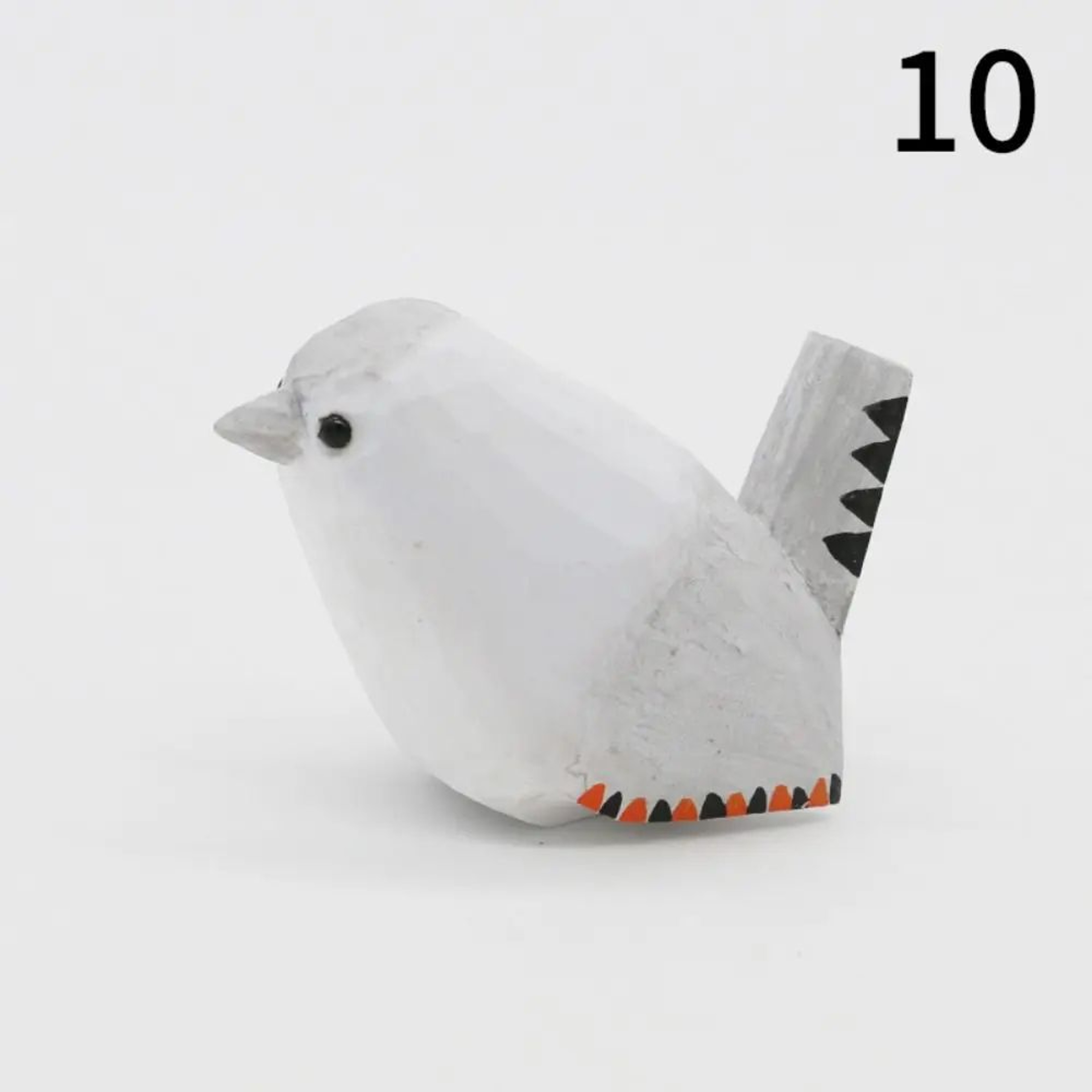 HandCarved Wooden Bird Figurine For Rustic Home Decor And Bird Lover Gifts 11