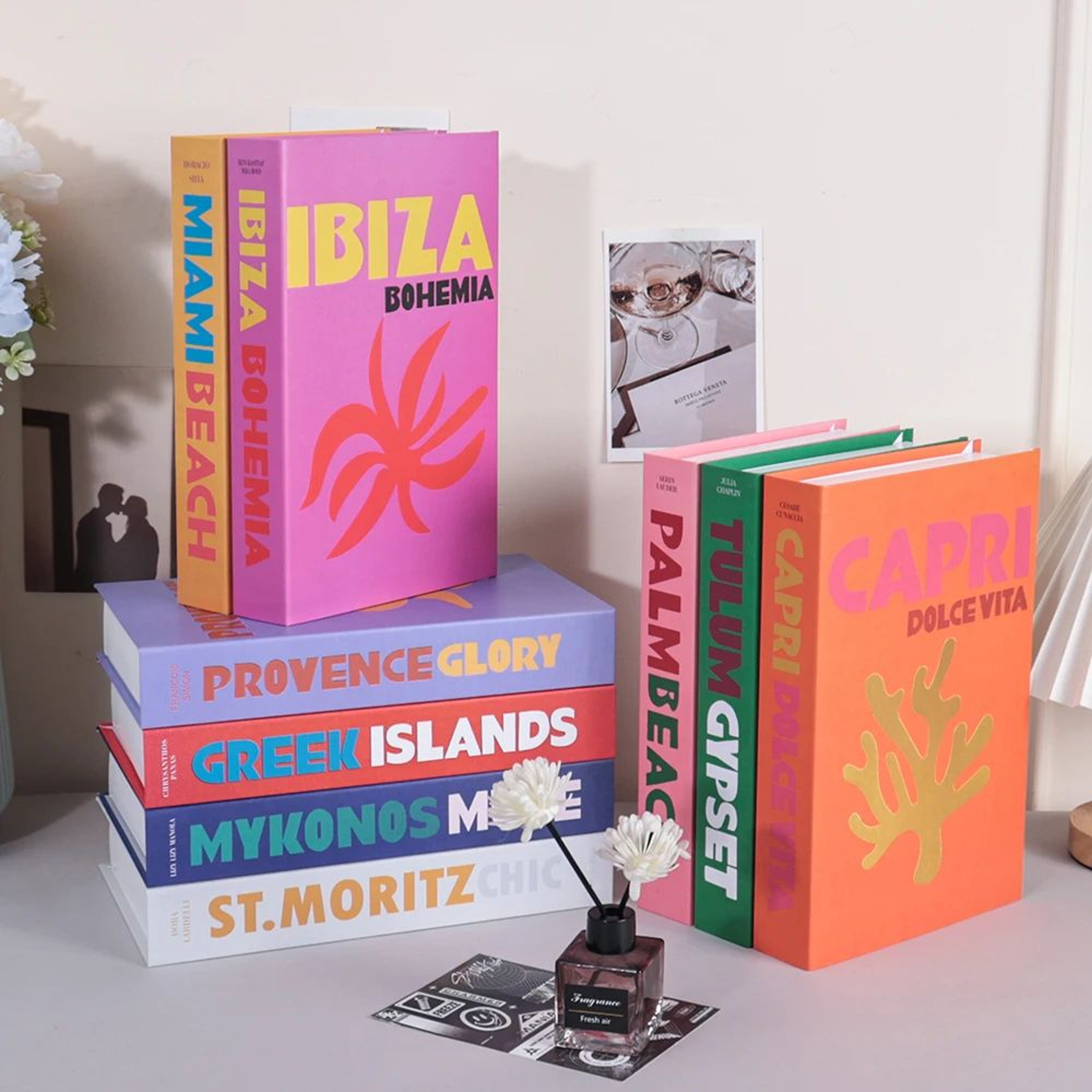 Luxury Decorative Book Storage Box For Coffee Table And Remote Control Organization 1