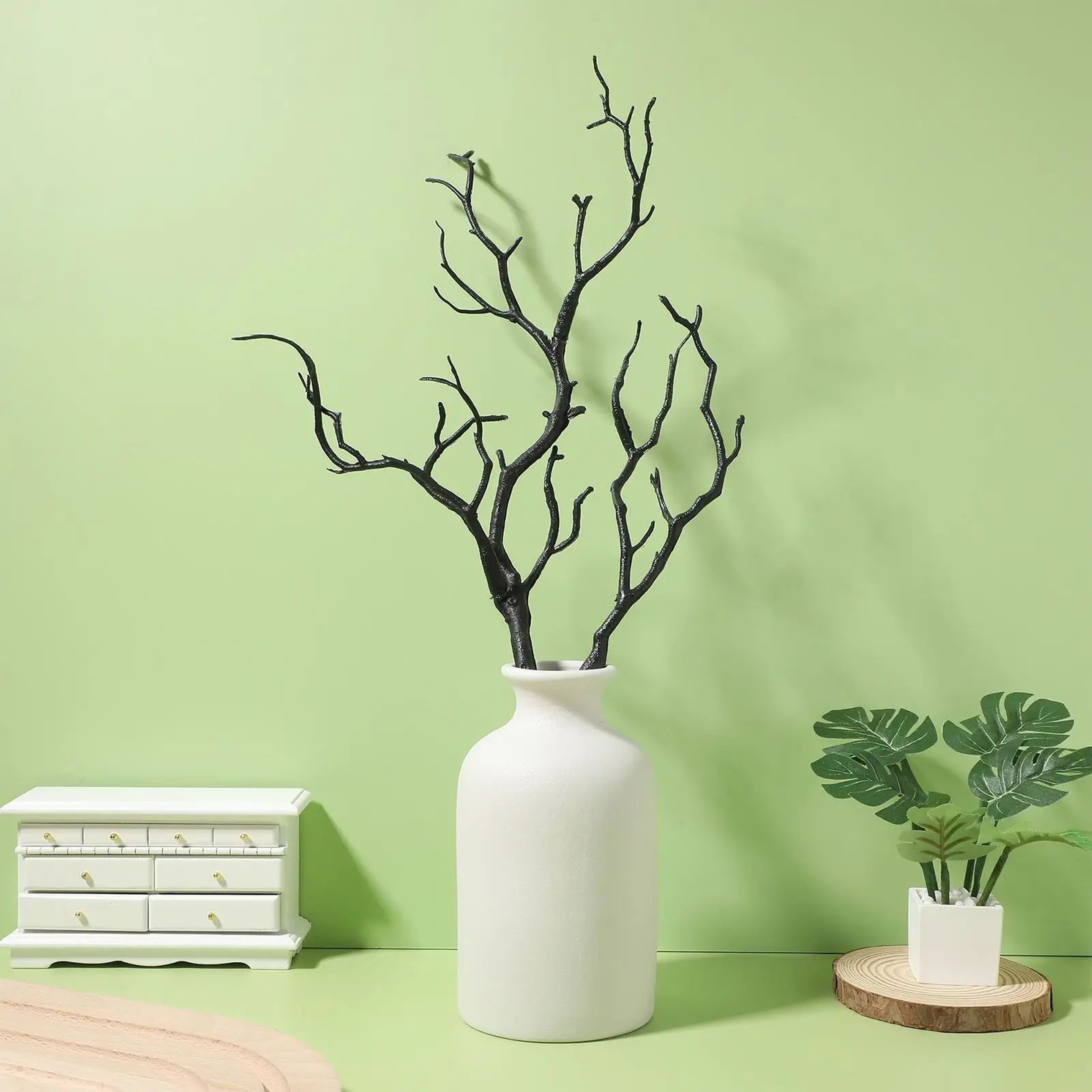 Rustic Artificial Antler Branches  Natural Look Decorative Dried Branches For Home Styling 3