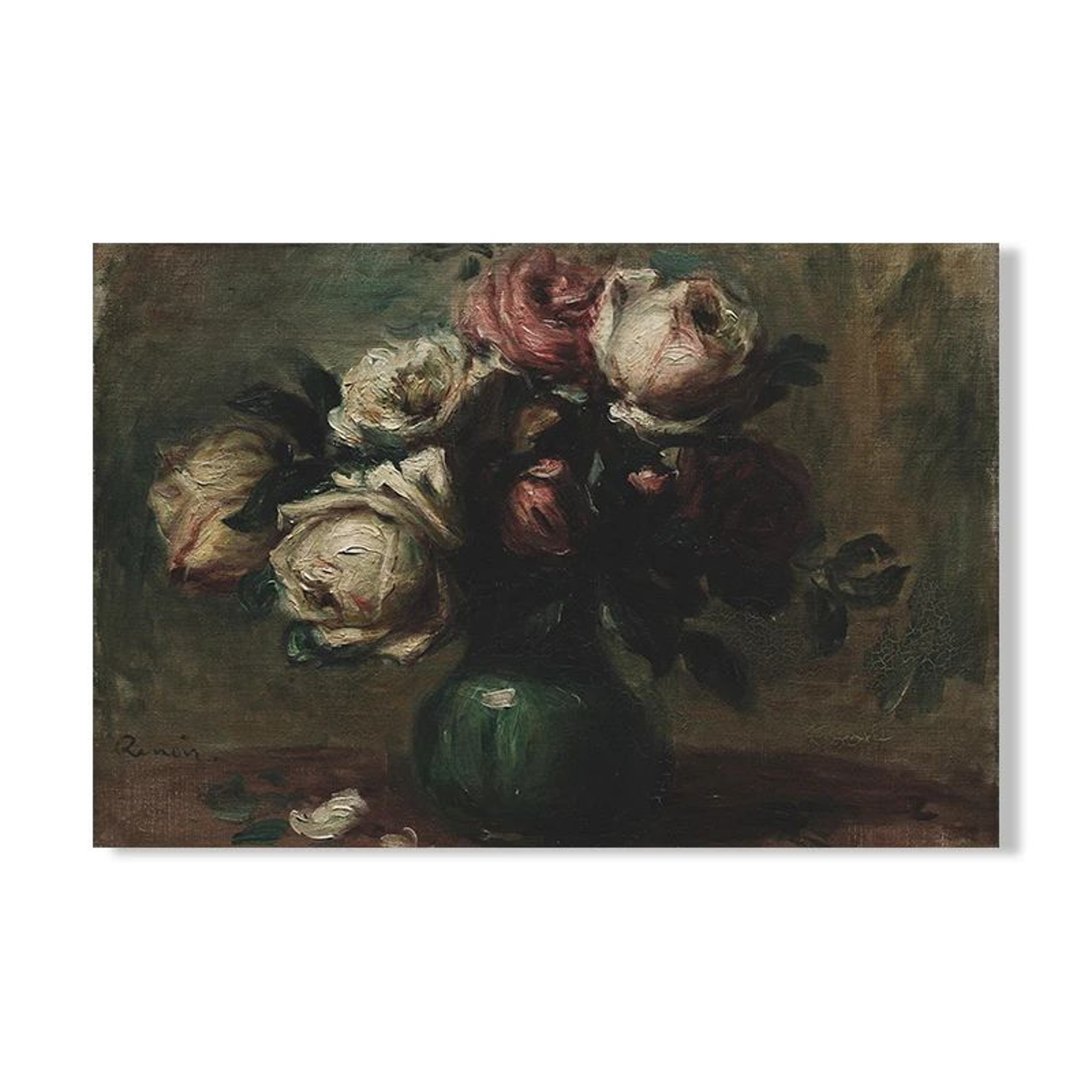 Vintage Owl Canvas Print  Dark Academia Cottagecore Wall Art With Butterflies 10