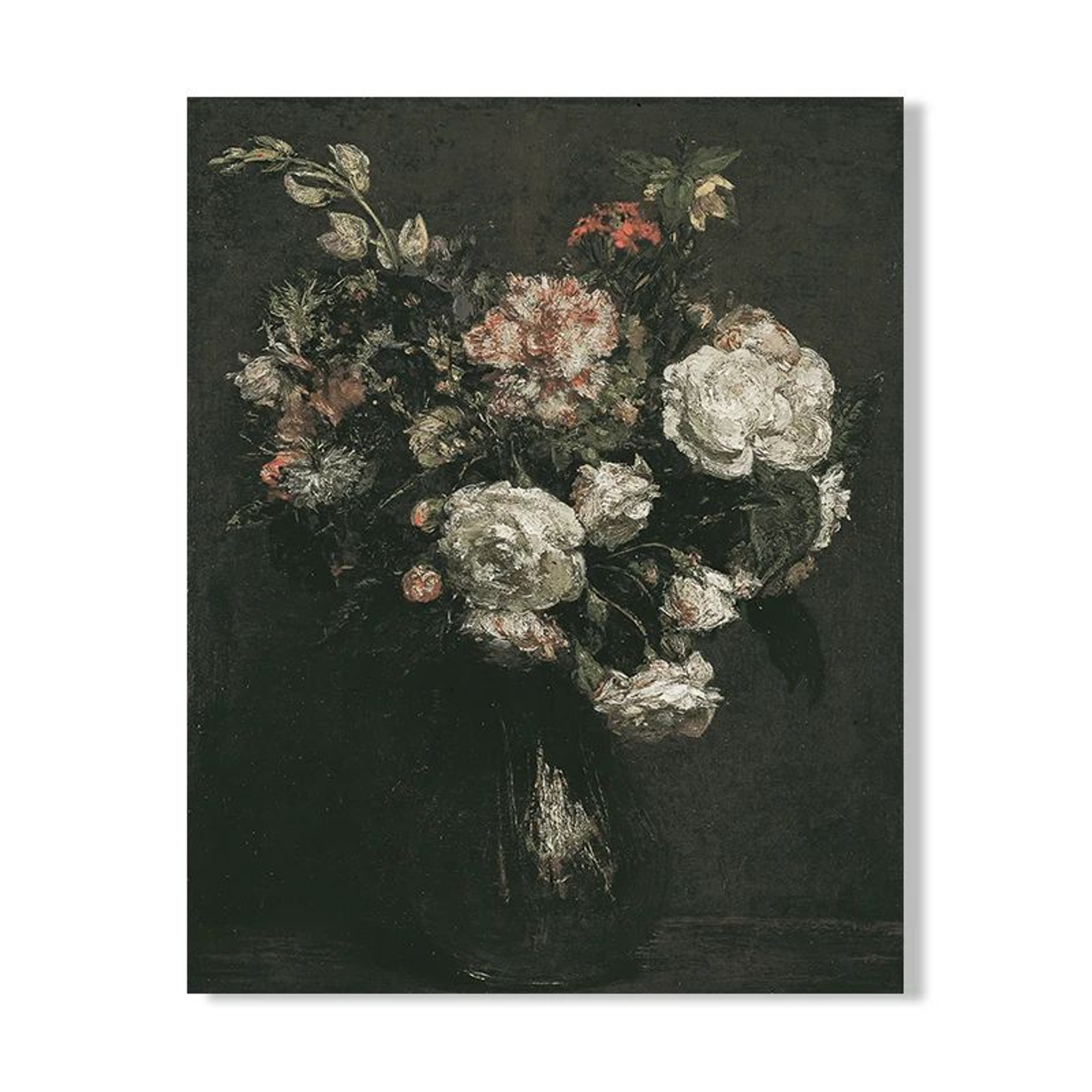 Vintage Owl Canvas Print  Dark Academia Cottagecore Wall Art With Butterflies 12