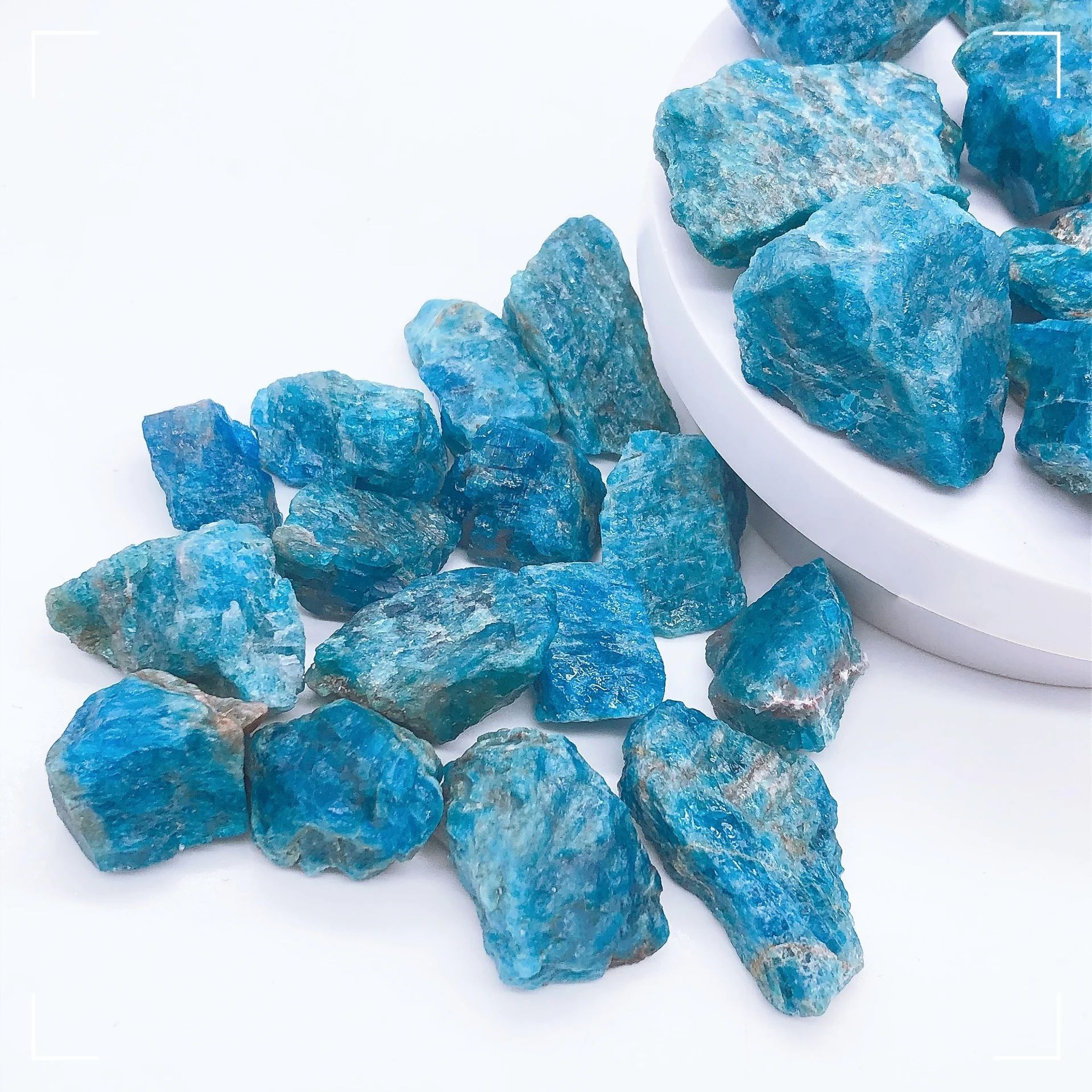 Blue Apatite Raw Stone Natural Apatite Crystal For Reiki Home And Aquarium Decor 5