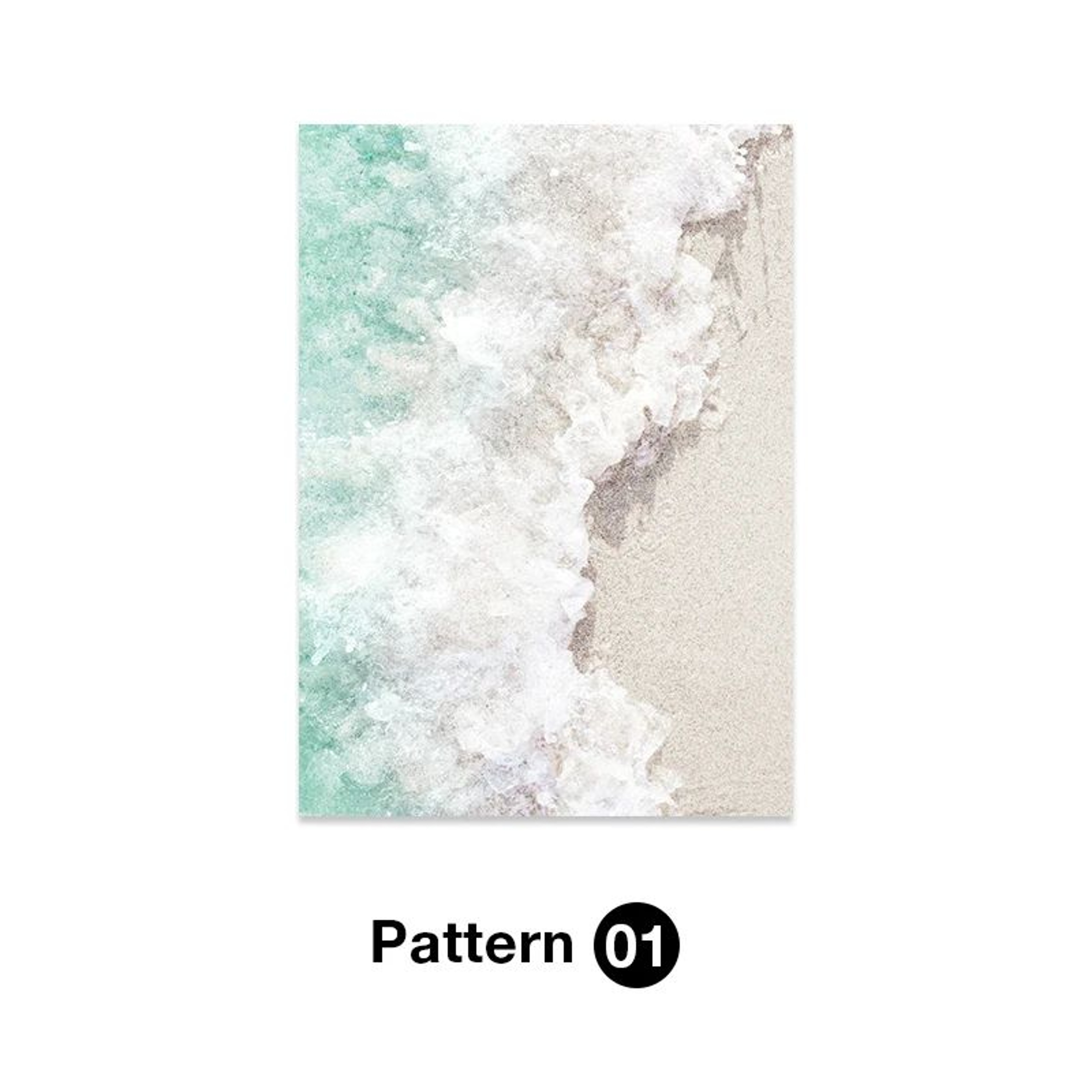 Coastal Escape Beach Wall Art Canvas  Tropical Ocean Aesthetic Decor Print 6