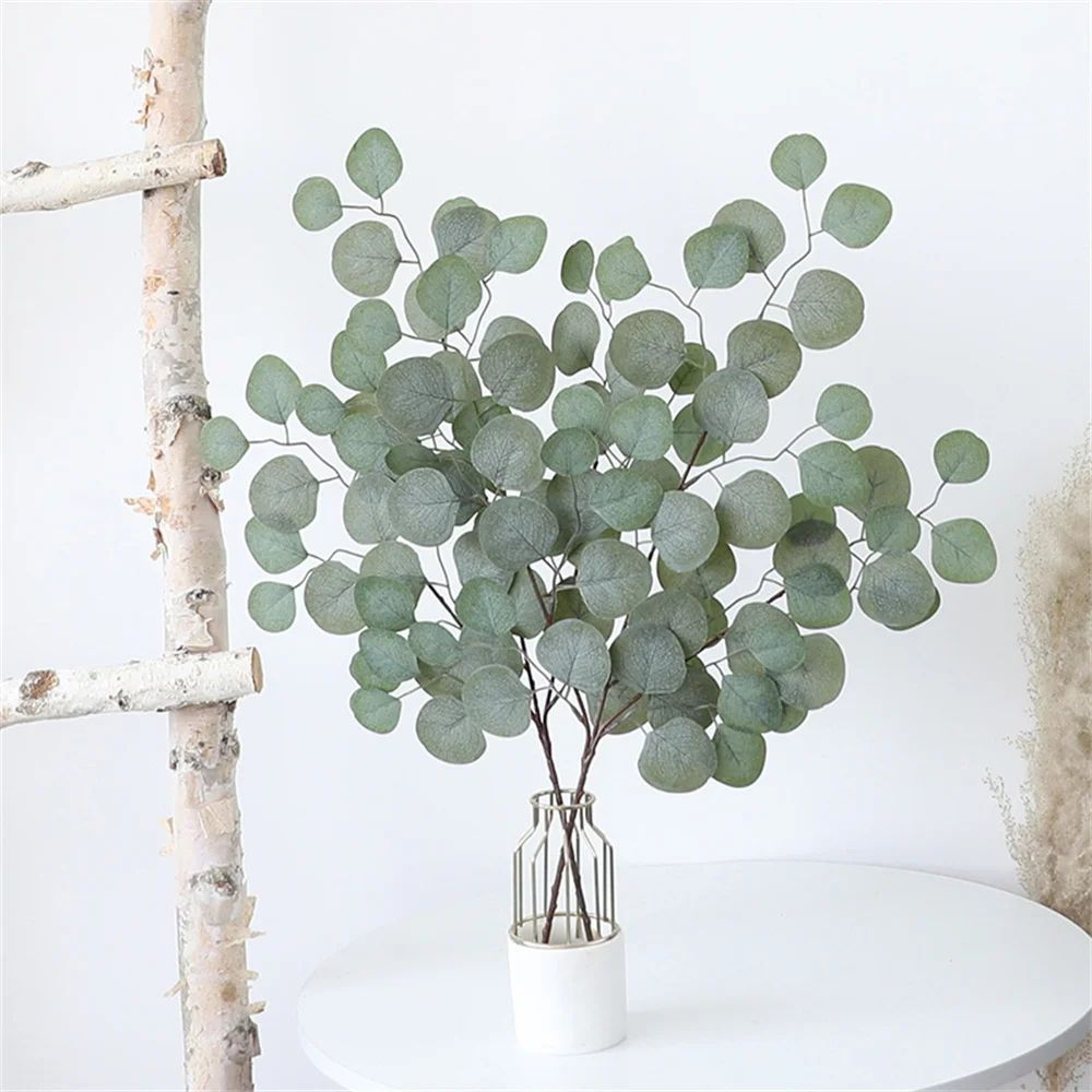 Lush Eucalyptus Vine Garland  Realistic Greenery Decor For Weddings  Home Styling 1