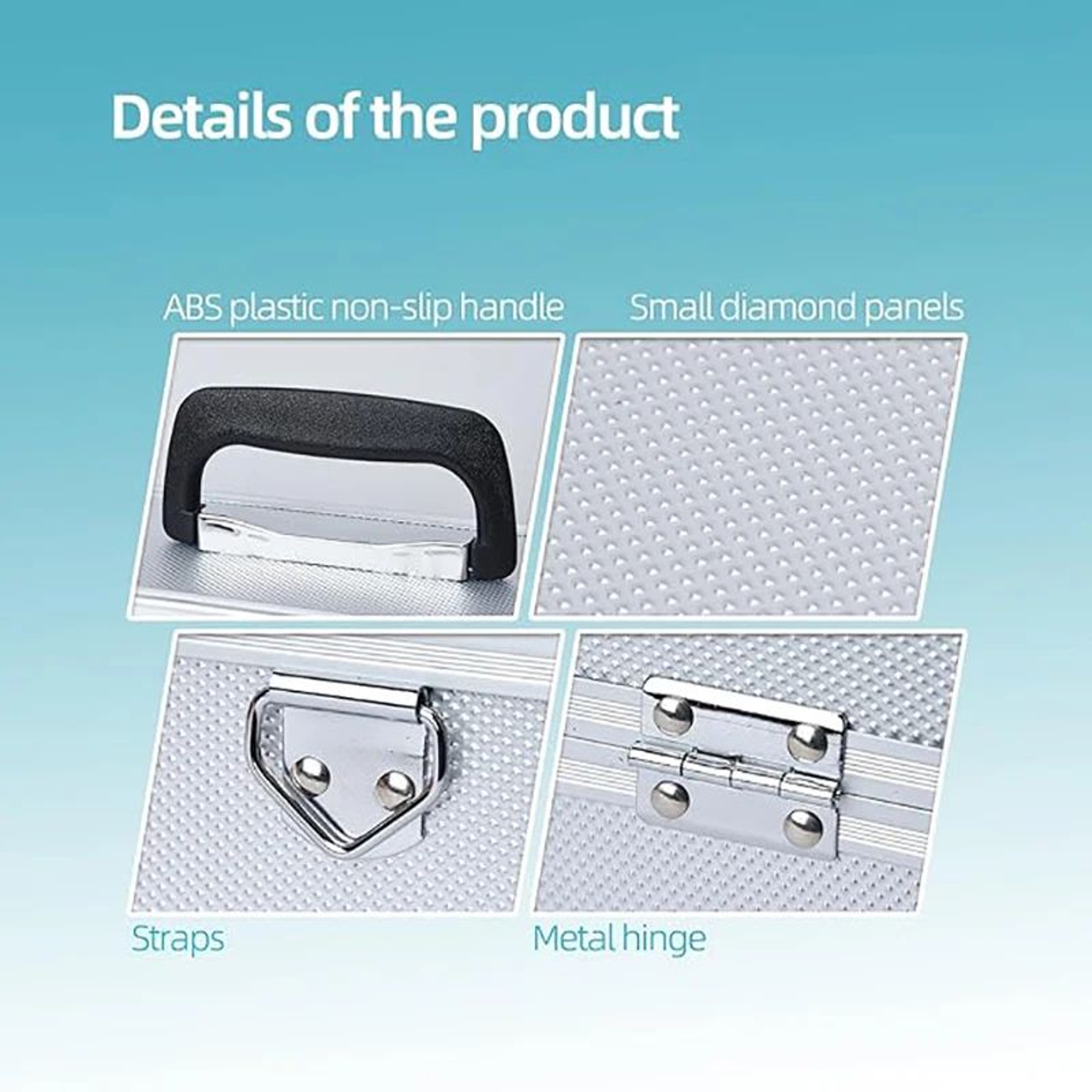 ChefGuard Aluminum Chef Knife Case With Dual Locks And Portable Storage 5