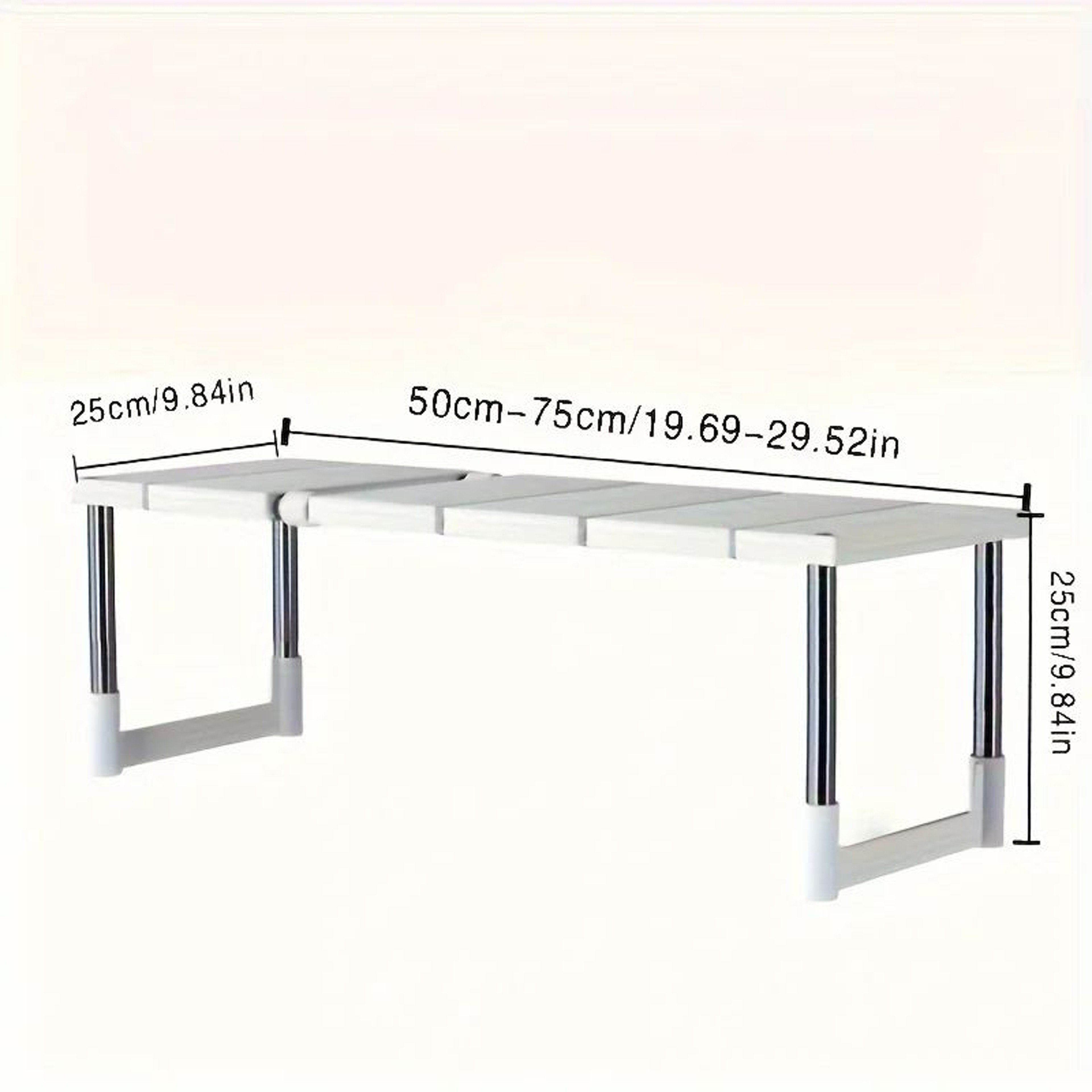 Expandable Under Sink Organizer Adjustable Storage Rack For Kitchen  Bathroom Cabinets 6