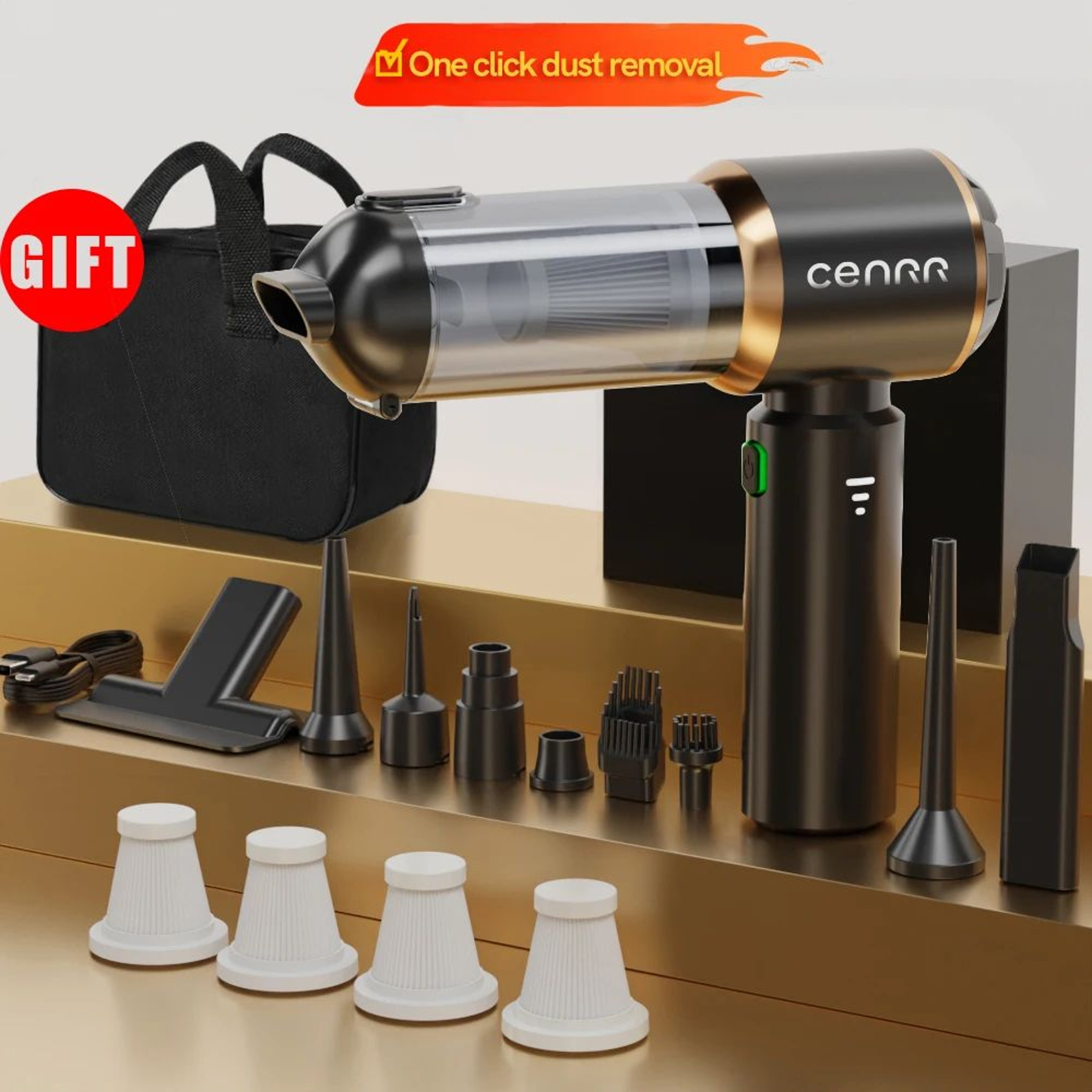 CENRR Cordless Car Vacuum Pro  Portable Handheld Mini Cleaner  Blower 11