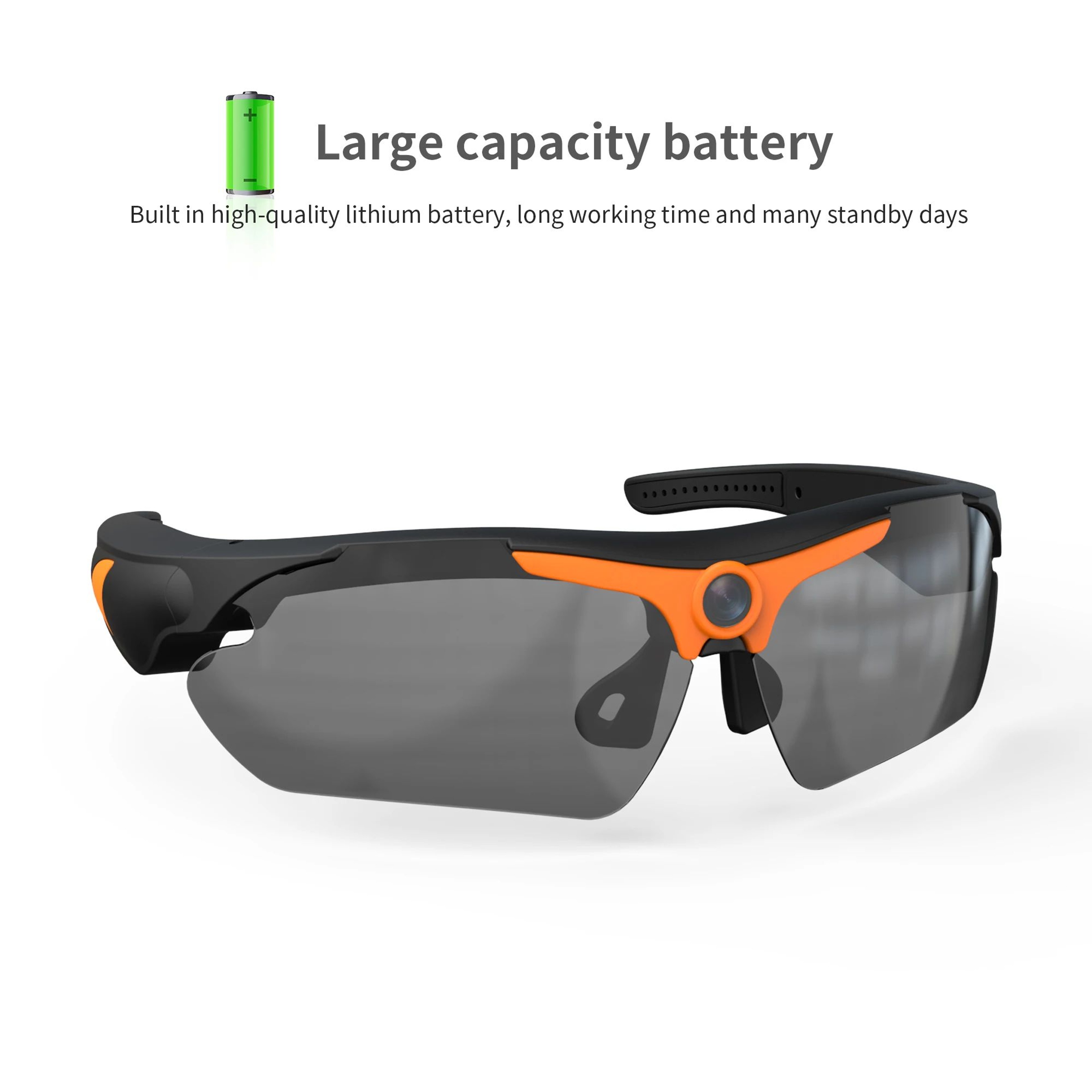 HD Vision Capture Camera Sunglasses With 1080P POV Recording 5