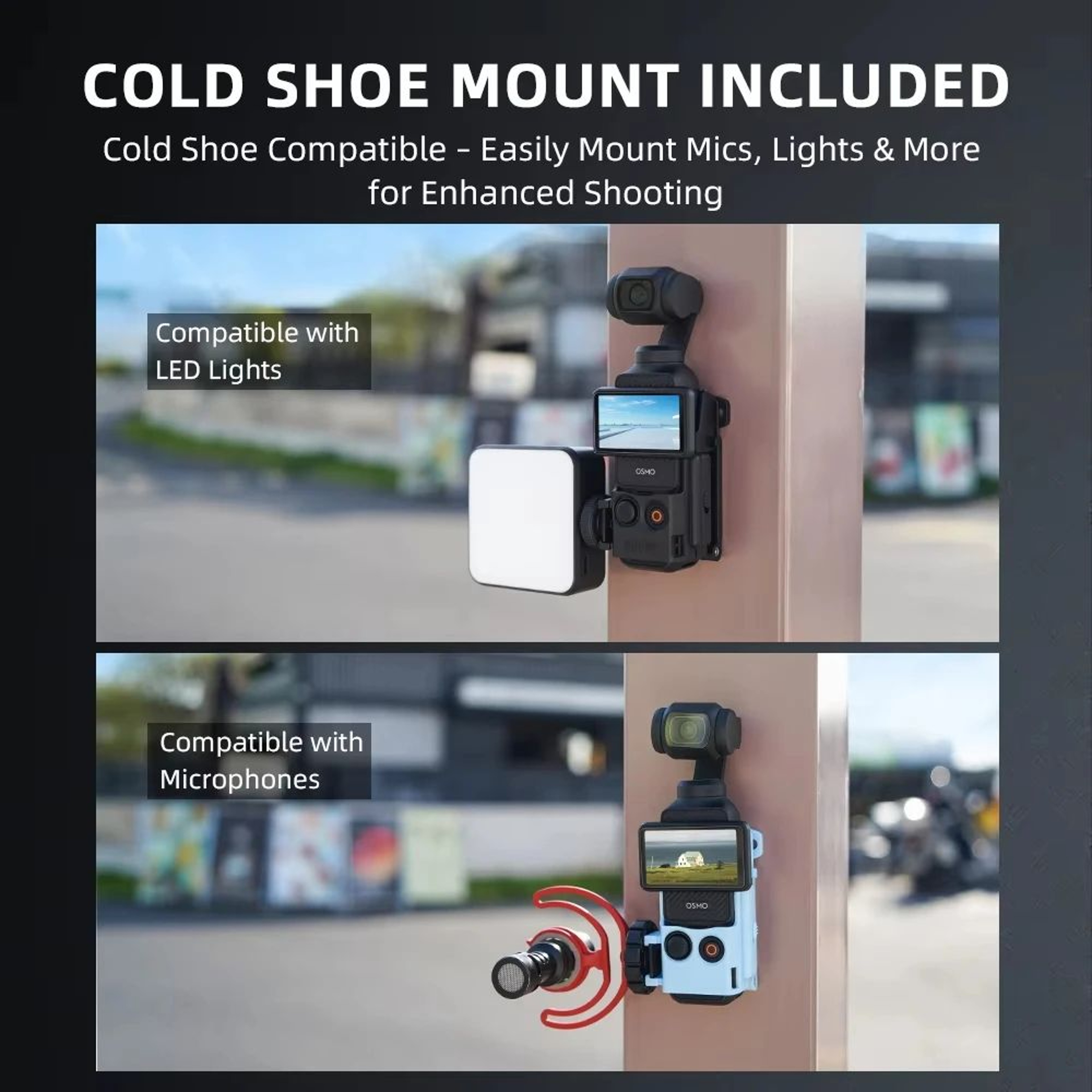 Magnetic Quick Release DJI Osmo Pocket 3 Mount For Stable Vlogging  Travel 2