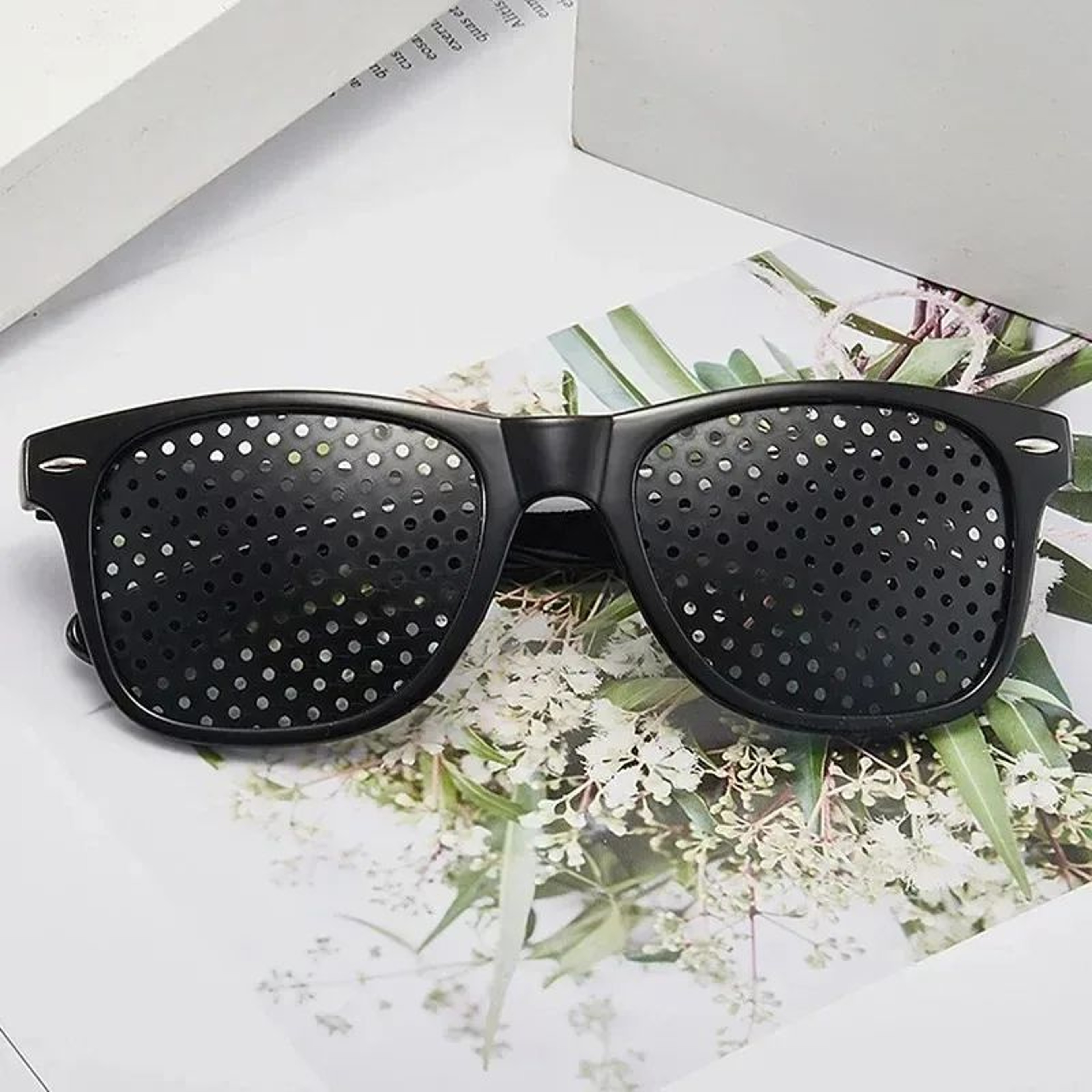 FocusPro Pinhole Vision Correction Glasses For Eye Strain Relief 2