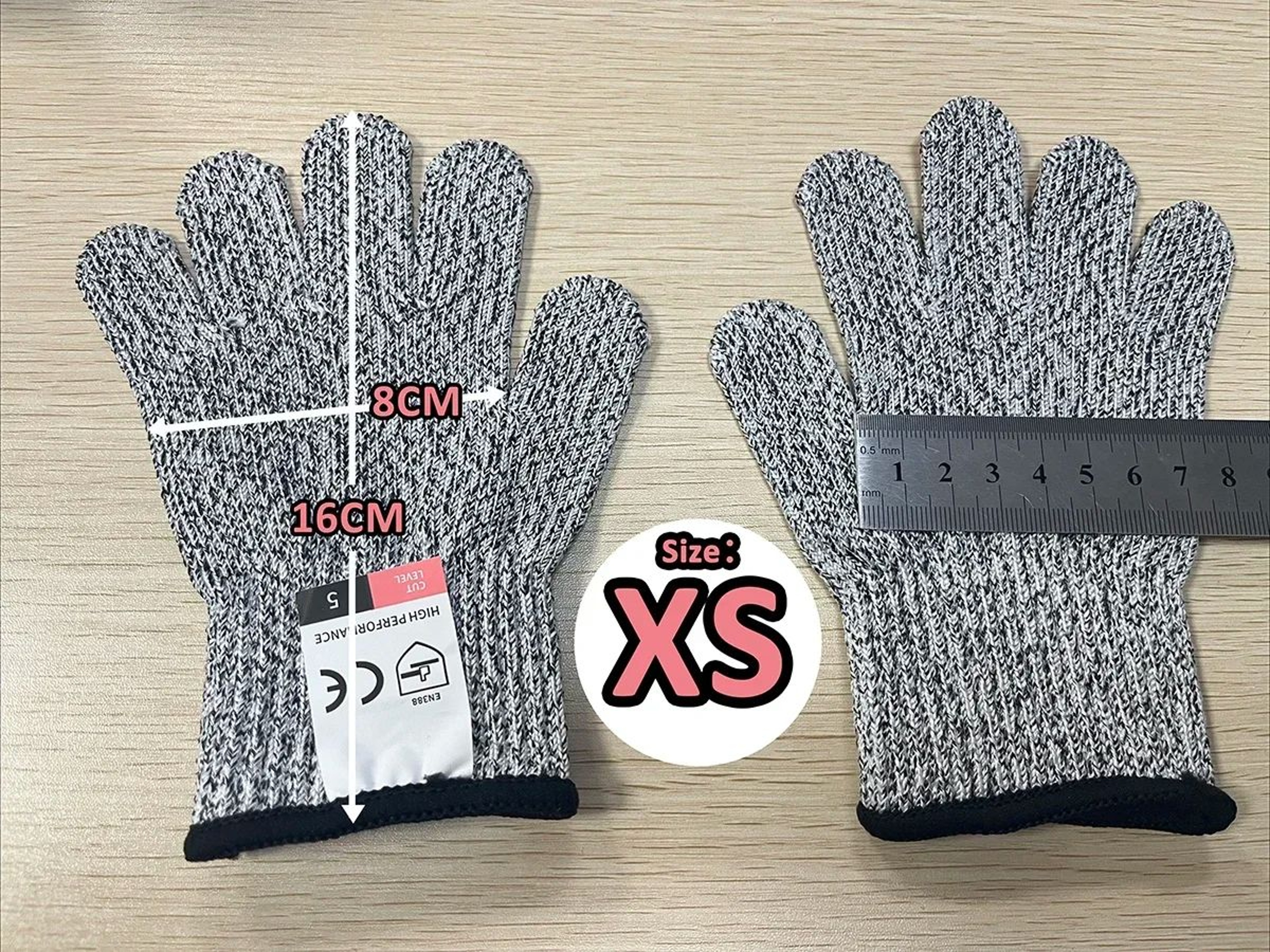 CutShield Pro Level 5 Cut Resistant Gloves For Kitchen  Industrial Use 7