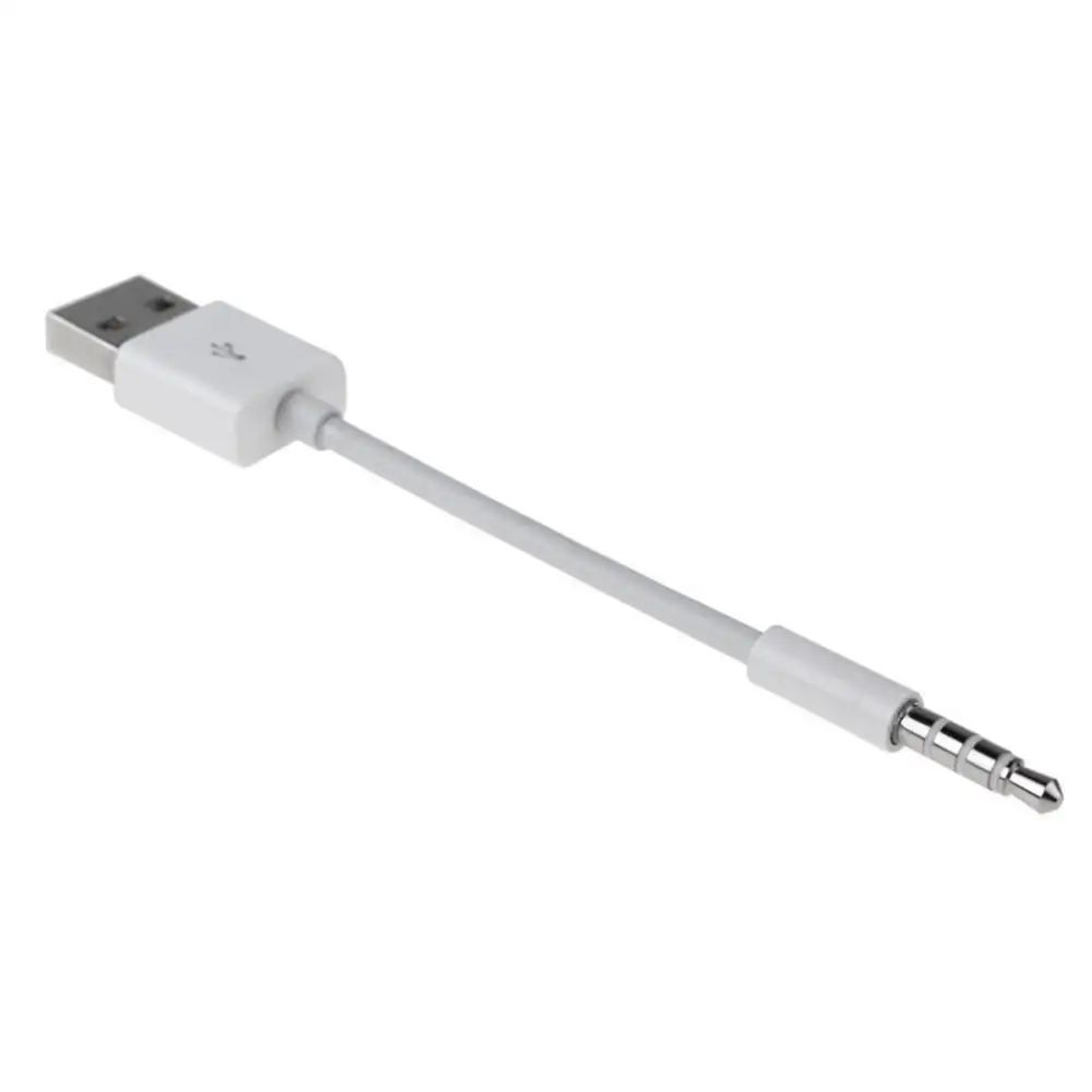 IPod Shuffle Charger Cable With USB Sync  Audio Transfer  35mm USB Data Cable For 3rd  4th Gen 5
