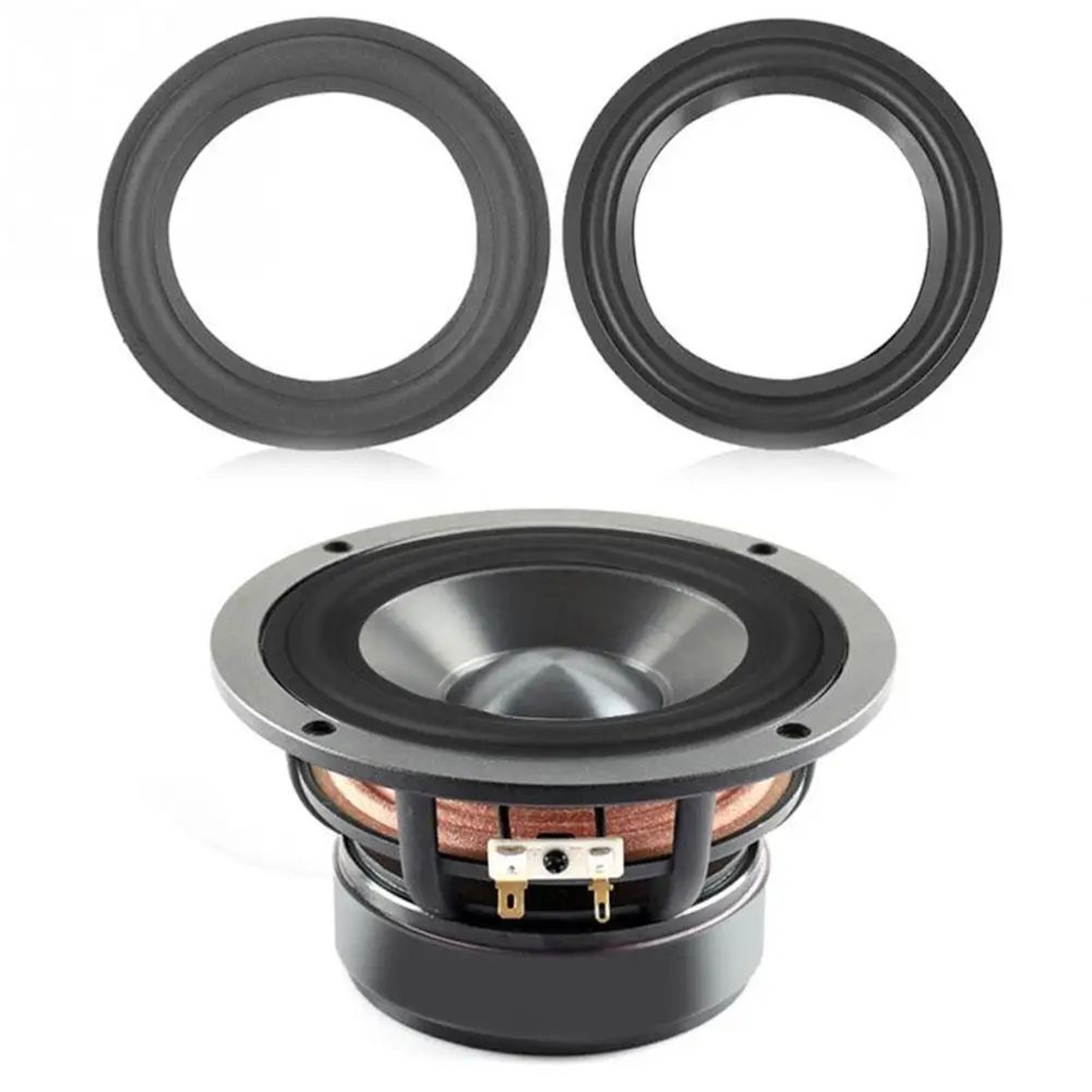 Universal Rubber Speaker Surround Repair Kit  Durable Speaker Edge Replacement For 412 Inch Woofers 0