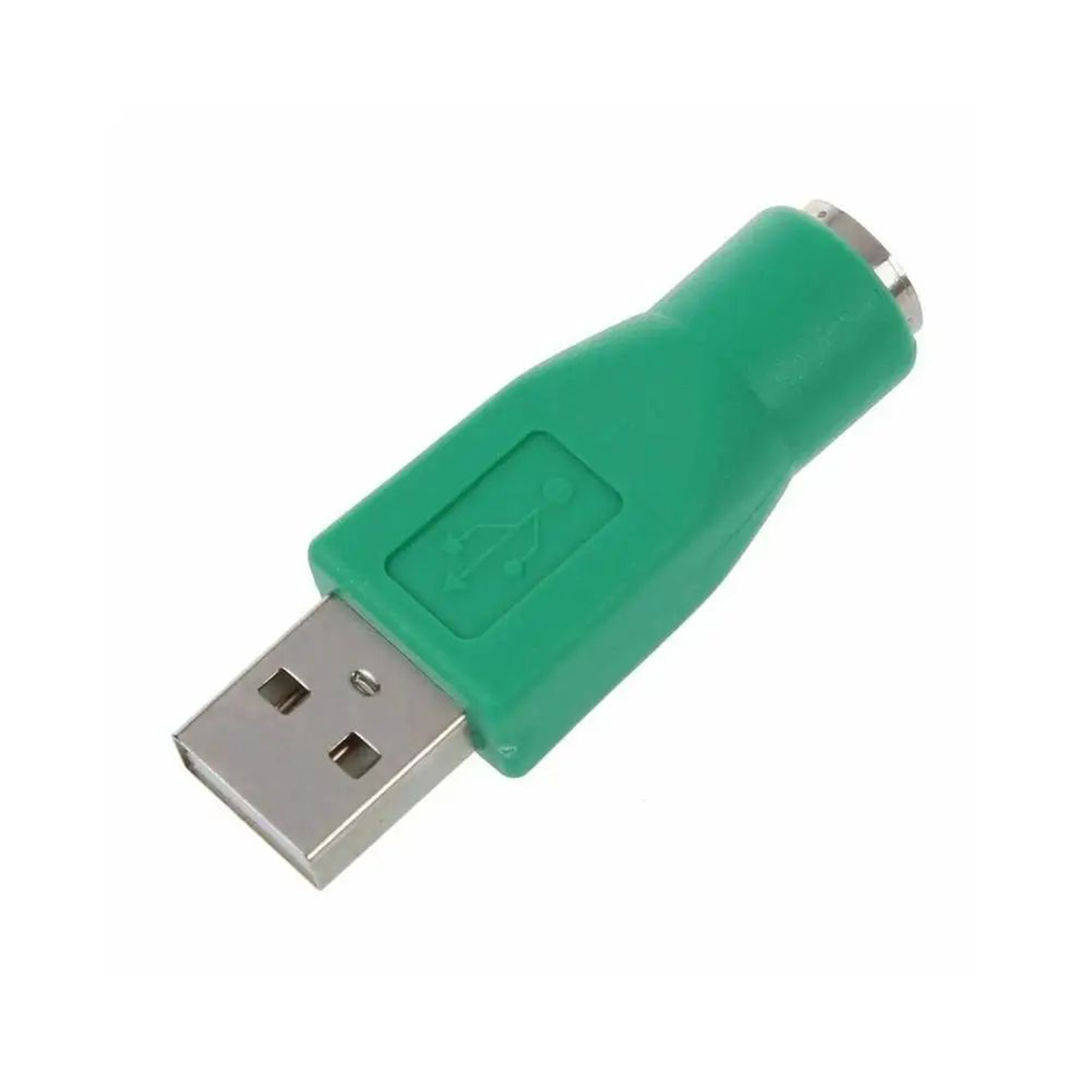 2in1 USB Splitter Adapter For Keyboard  Mouse  Compact PS2 To USB Converter 3