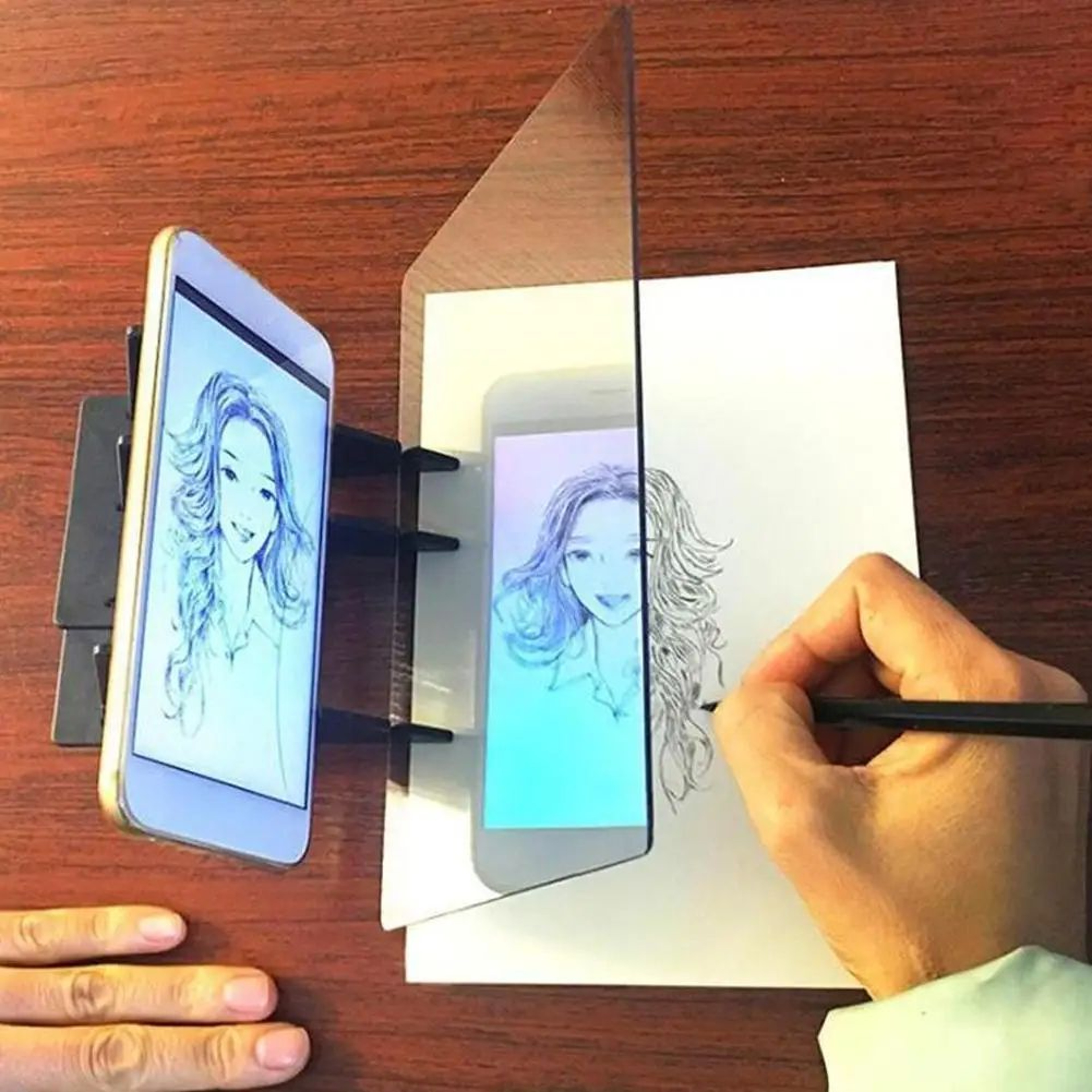 Kids Drawing Projector Art Board  Creative Tracing Board For Kids With LED Light 0